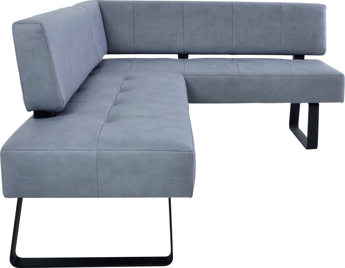 K+W Komfort & Wohnen Eckbank »Spider II«, Sitzsteppung, bequem durch Sandwichbauweise, 2 Stellmaße