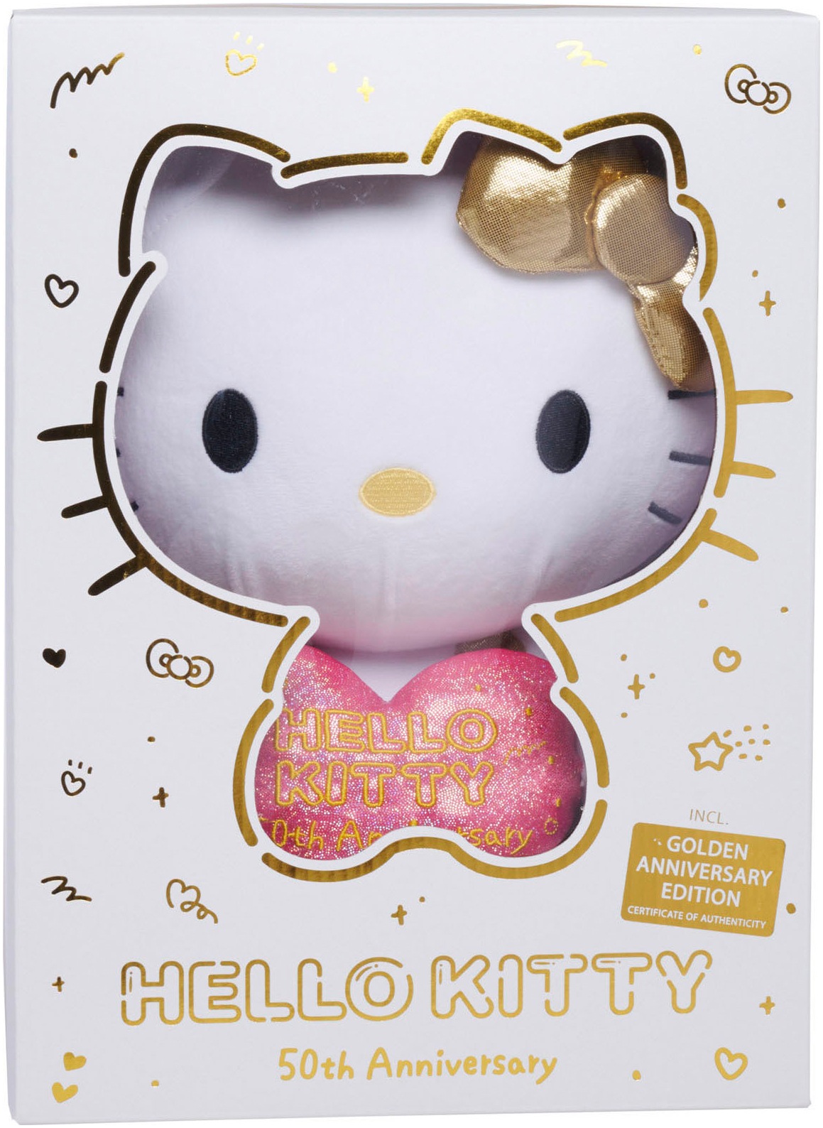 SIMBA Plüschfigur »Hello Kitty 50. Jubiläum, 30 cm«