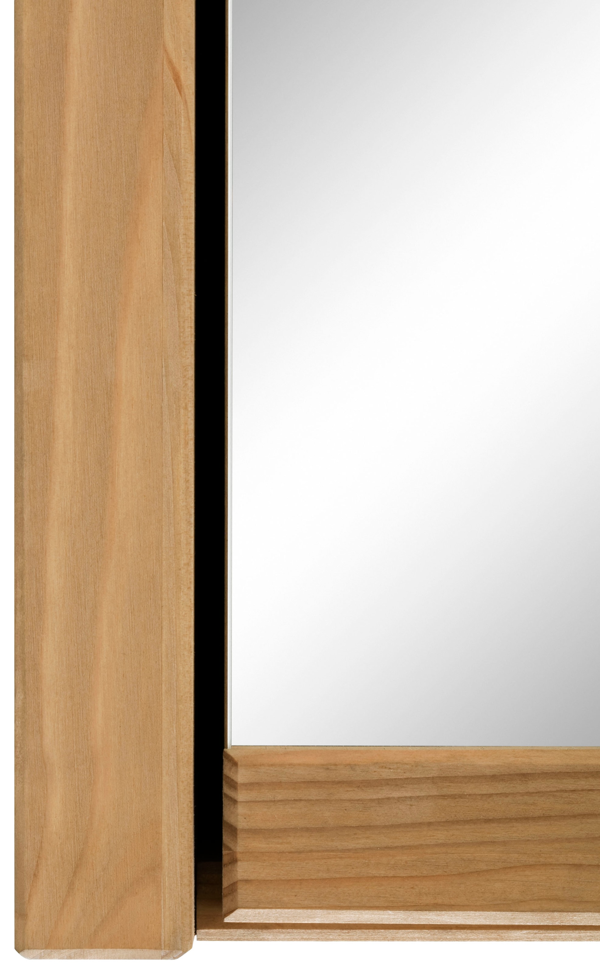 Home affaire Spiegelschrank »Tina«, Badmöbel, Spiegel, Breite 61,5 cm, Massivholz