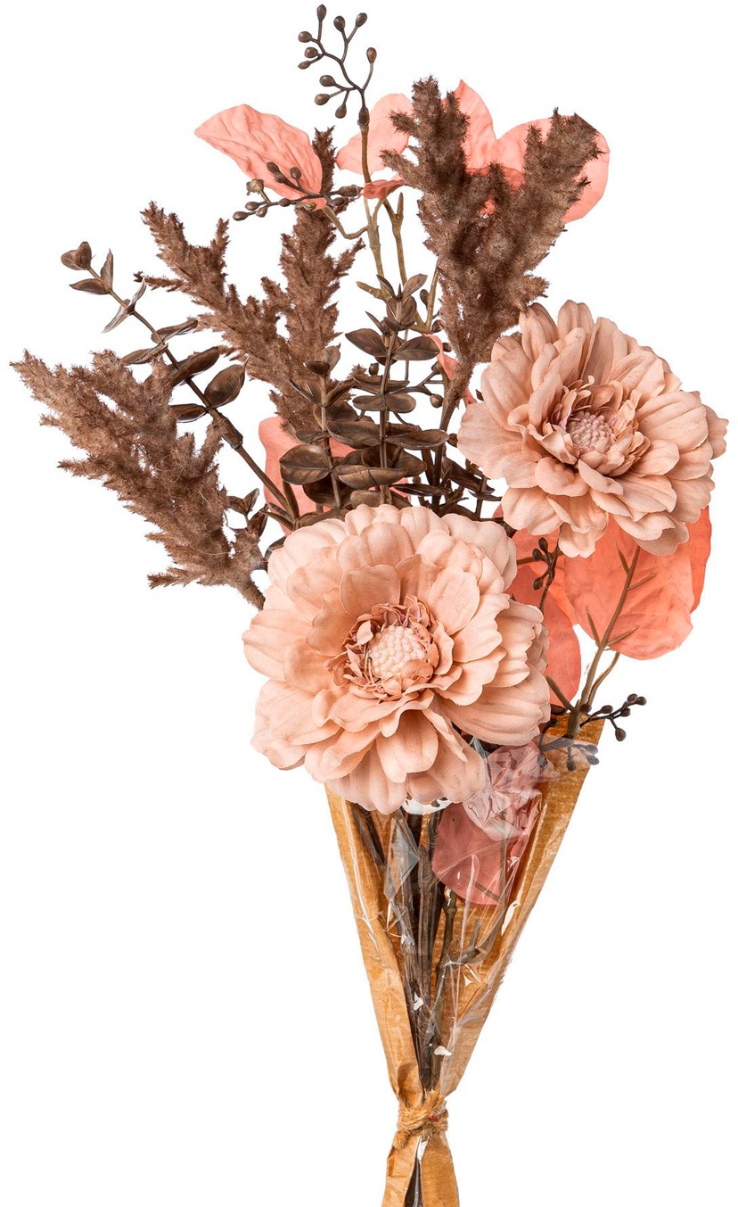 I.GE.A. Kunstblume »Real-Touch-Tulpen«, (1 St.), Rechnung Vase aus auf bestellen Keramik