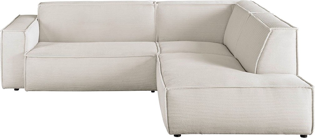 3C Candy Ecksofa »Matteo in elegant, kubischer Formensprache, bequem, L-For günstig online kaufen