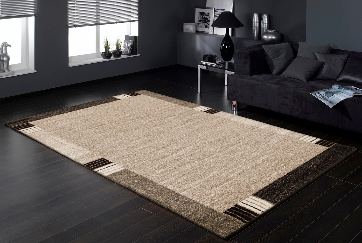 OCI DIE TEPPICHMARKE Teppich "CASTLE FLORA" rechteckig 20 mm Höhe Wohnzimme günstig online kaufen