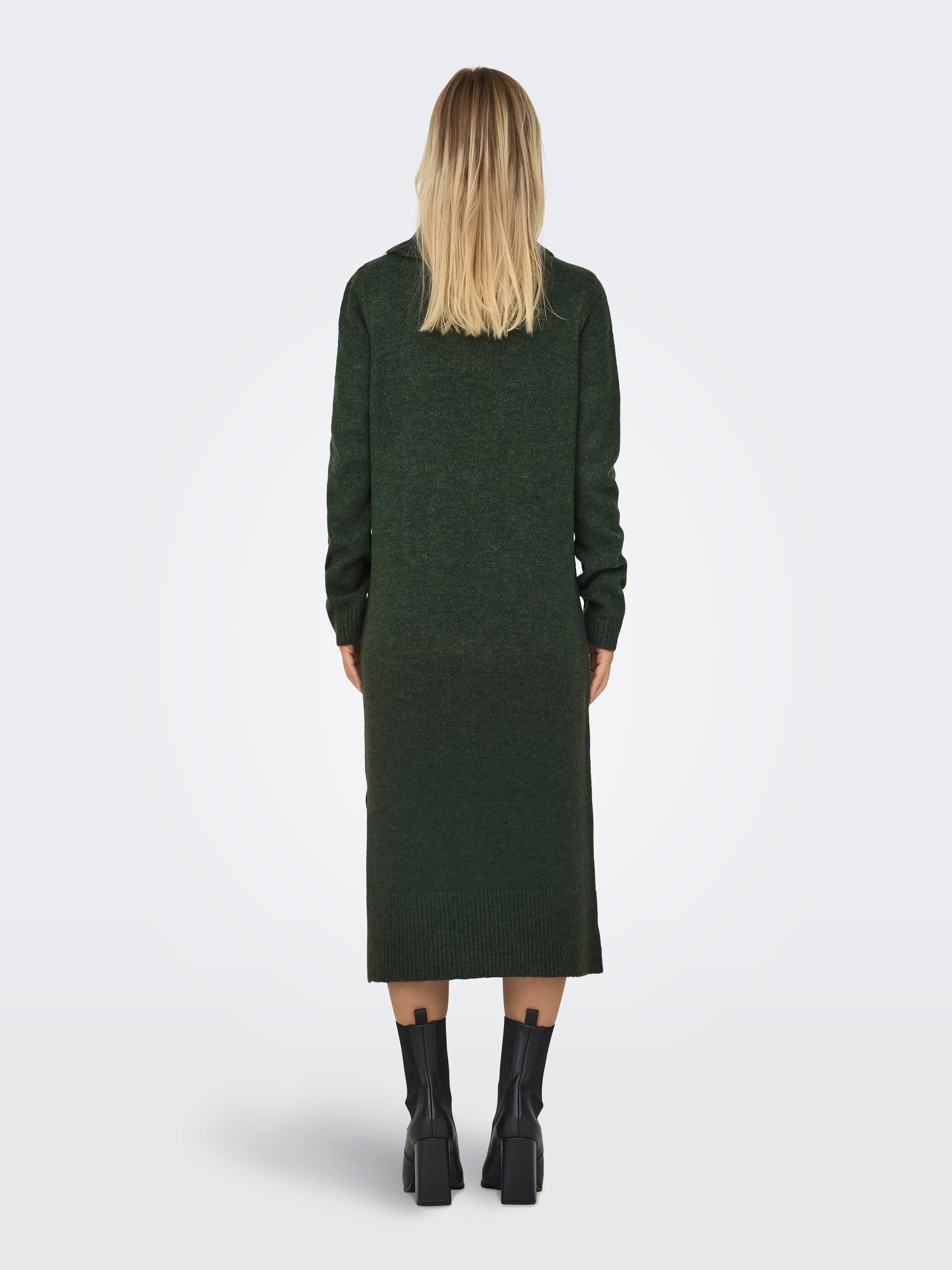 ONLY Strickkleid »ONLBRANDIE L/S ROLL NECK DRESS«