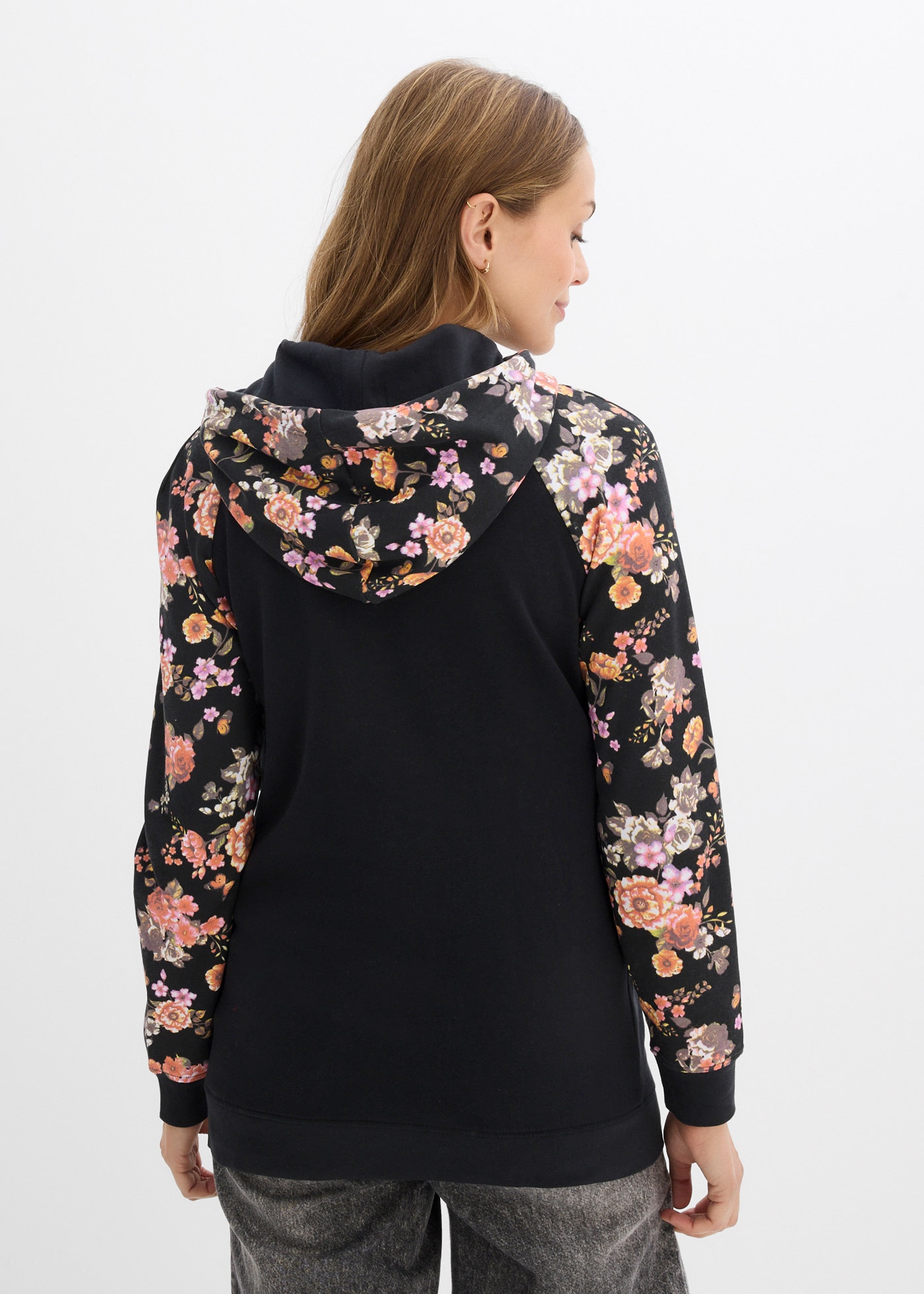 bonprix Umstandssweatshirt , 2-in-1 Umstands-und Still-Sweatshirt
