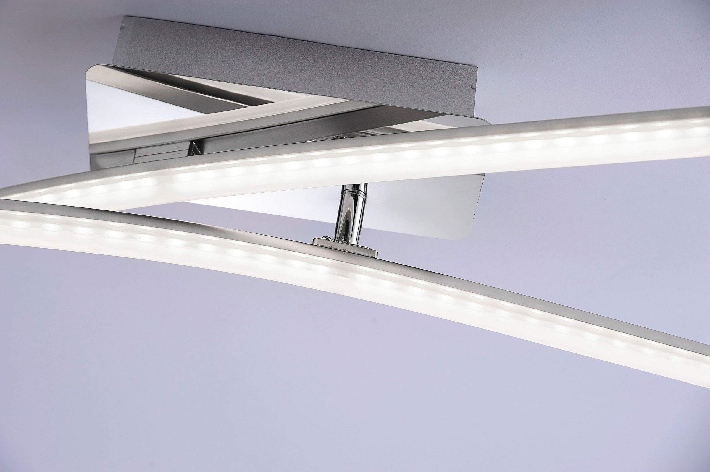 JUST LIGHT LED Deckenleuchte »SIMON«, 2 flammig, Leuchtmittel LED-Board | LED fest integriert, LED Deckenlampe