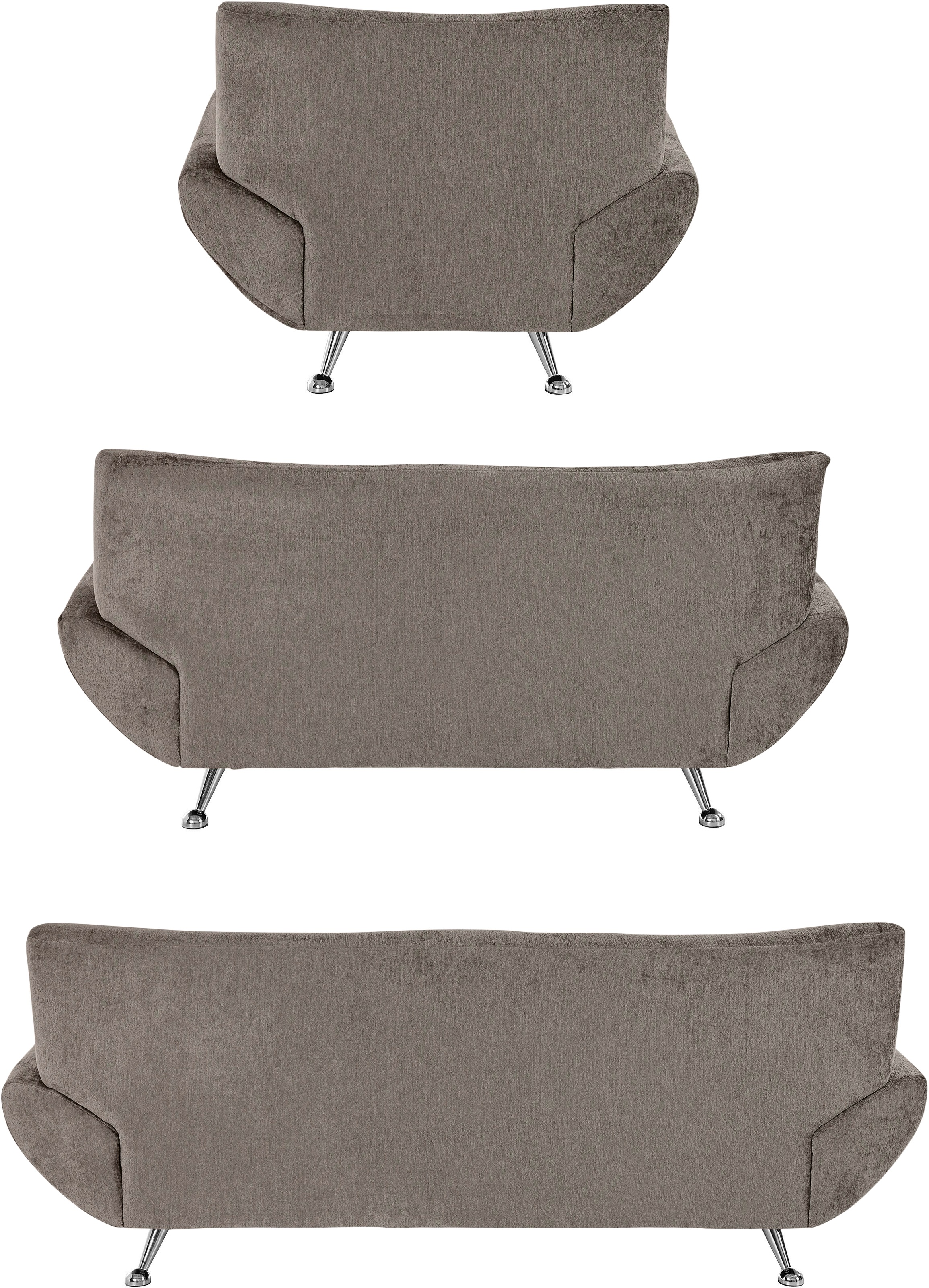 INOSIGN Polstergarnitur »Saltare elegant und komfortabel, OTTOs Choice«, (3 tlg.)