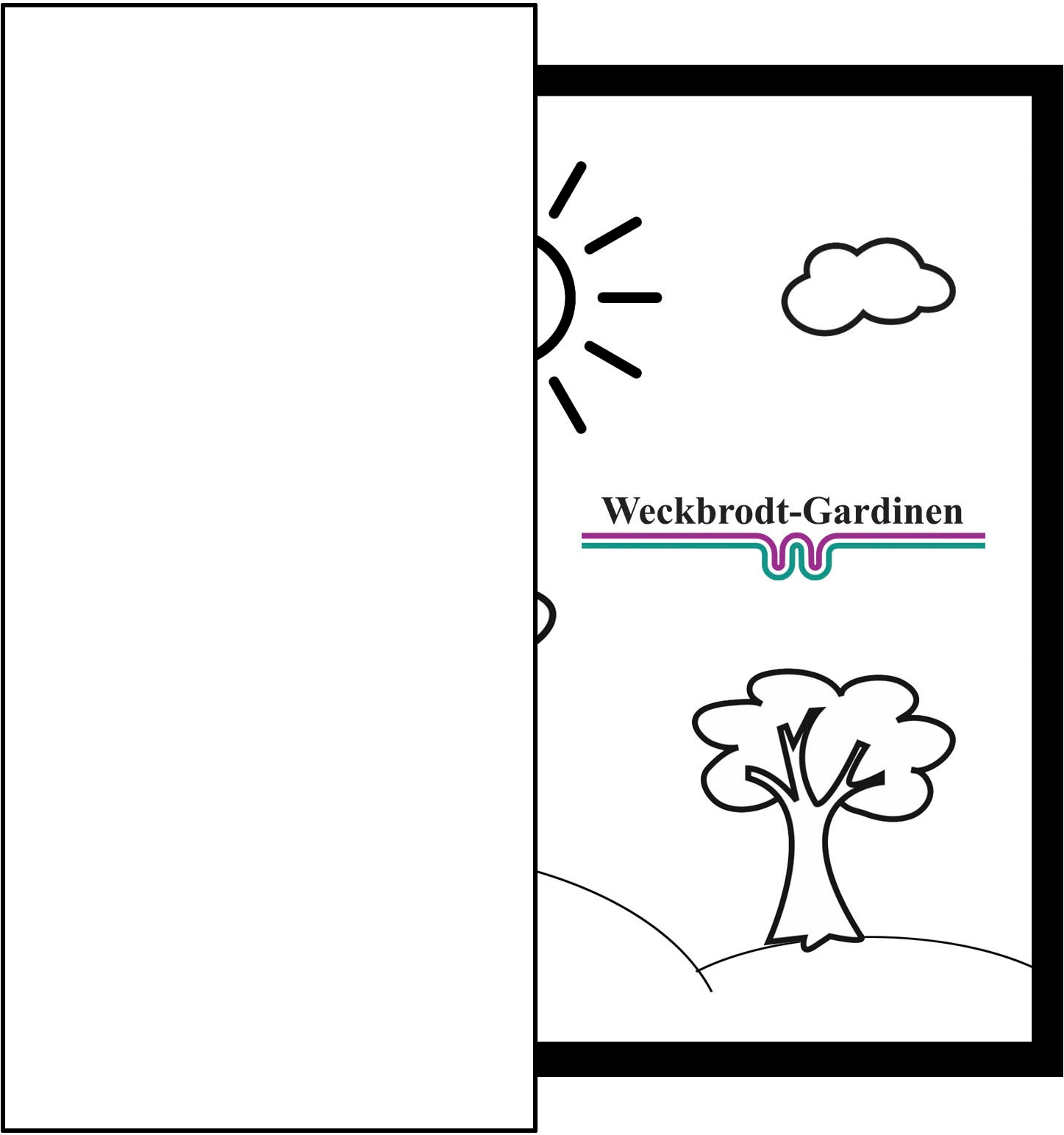 Weckbrodt Scheibengardine »Wichtel + Hirsch«, (1 St.), Bistro, Microsatin, Weihnachten, HxB 45x120cm, Gardine, Store
