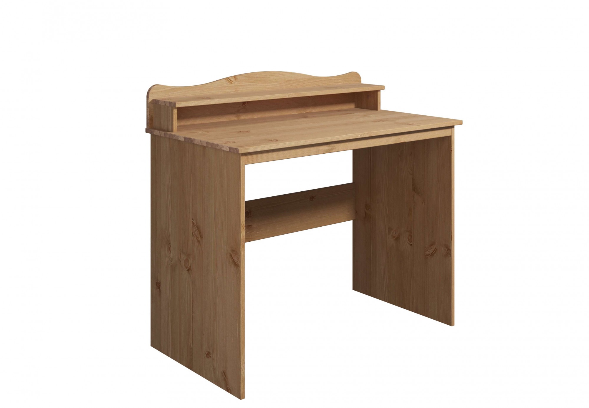 OTTO home Schreibtisch »Lesve« aus massiver Kiefer, mit Schreibtischaufsatz günstig online kaufen