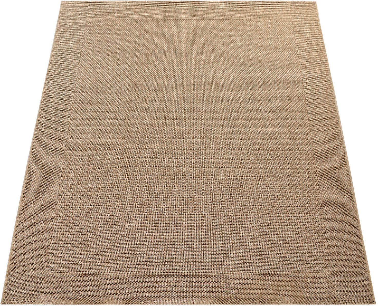 Paco Home Teppich »Waregem 621«, rechteckig, Flachgewebe, meliert, mit  Bordüre, Outdoor geeignet, Wohnzimmer auf Raten kaufen
