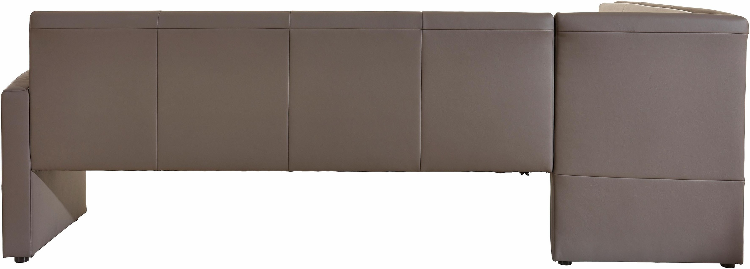 exxpo - sofa fashion Eckbank »Cortado, elegant und modern mit hohem Sitzkomfort«, hohe Bodenfreiheit, schöne Detailverarbeitung, wahlweise Lederbezug