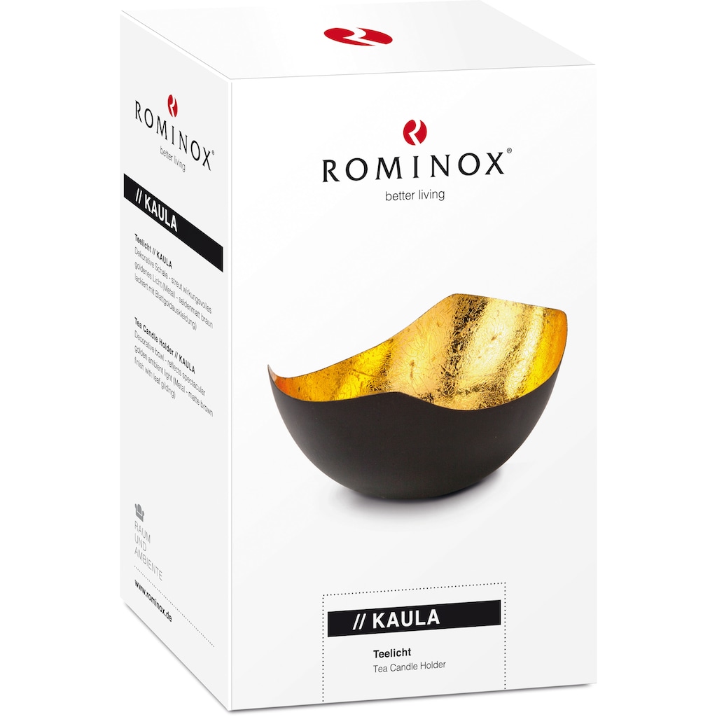 ROMINOX Teelichthalter »KAULA«, (1 St.)