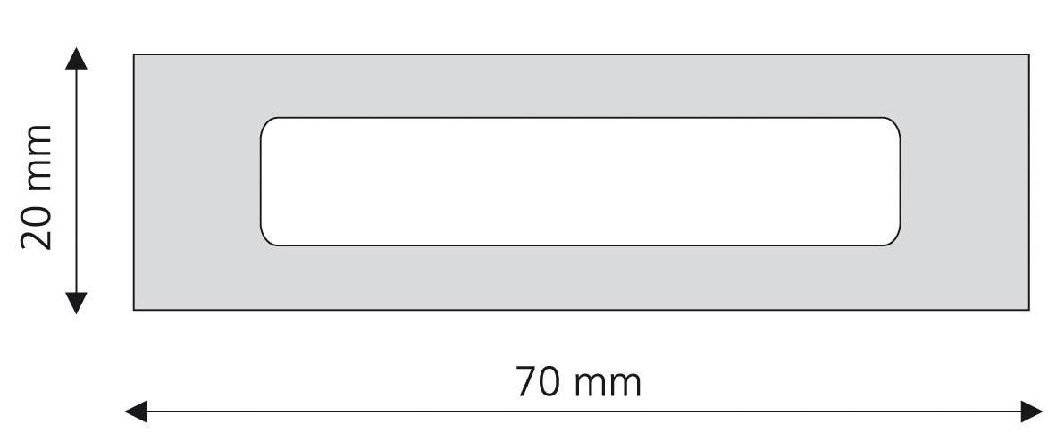 Liedeco Gardinenstangen-Endstück »Block«, (Set, 2 St.), für Gardinenstangen  Ø 16 mm bequem und schnell bestellen