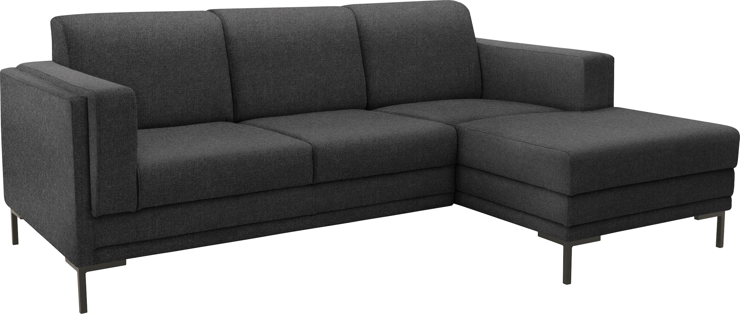 LOOKS by Wolfgang Joop Ecksofa »LOOKS VII L-Form«, klare Linien, edles Design