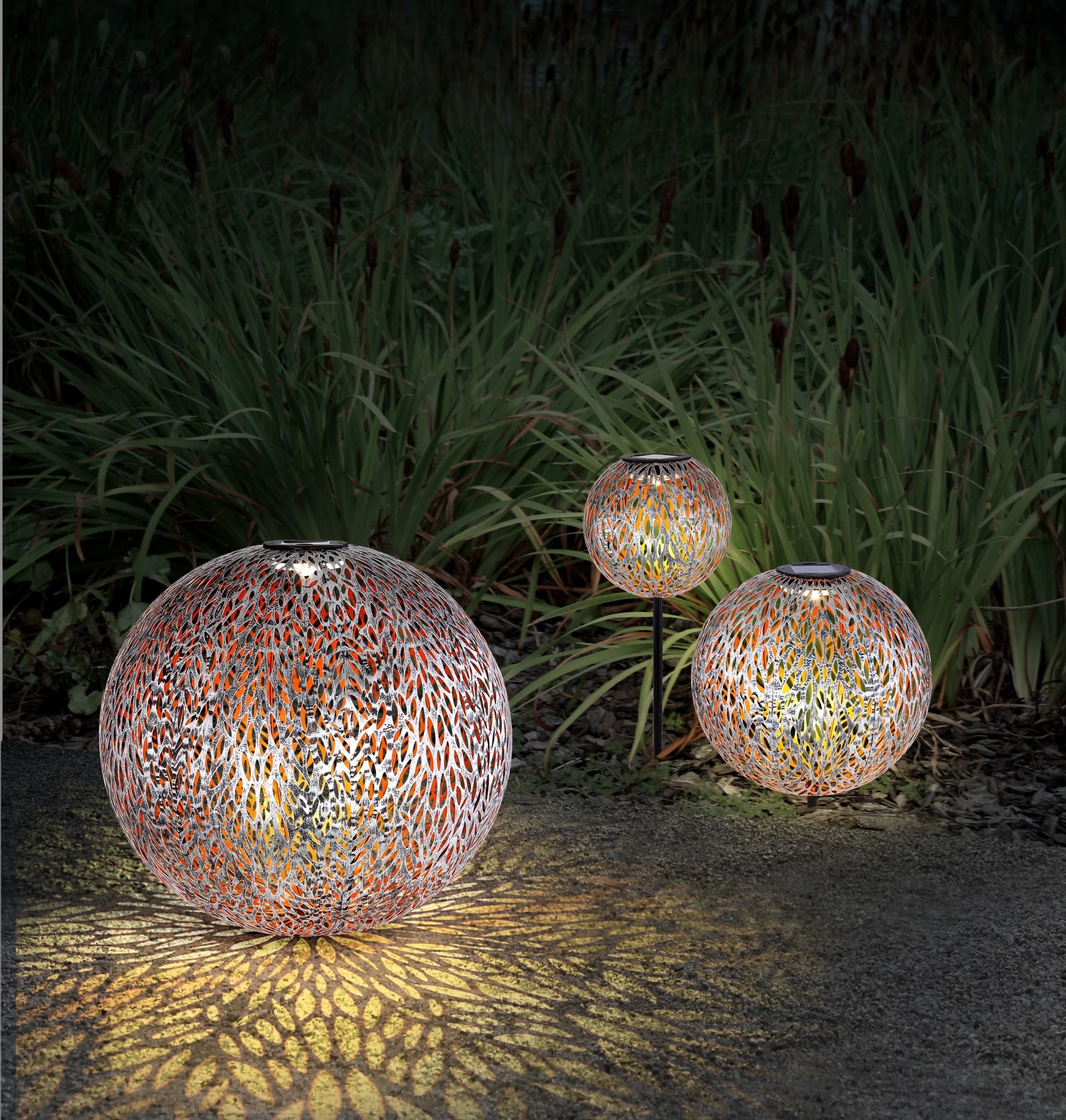GLOBO LIGHTING Gartenleuchte »AUßENLEUCHTE«, 1 flammig, Leuchtmittel LED-Modul | LED fest integriert, Garten Dekorleuchte