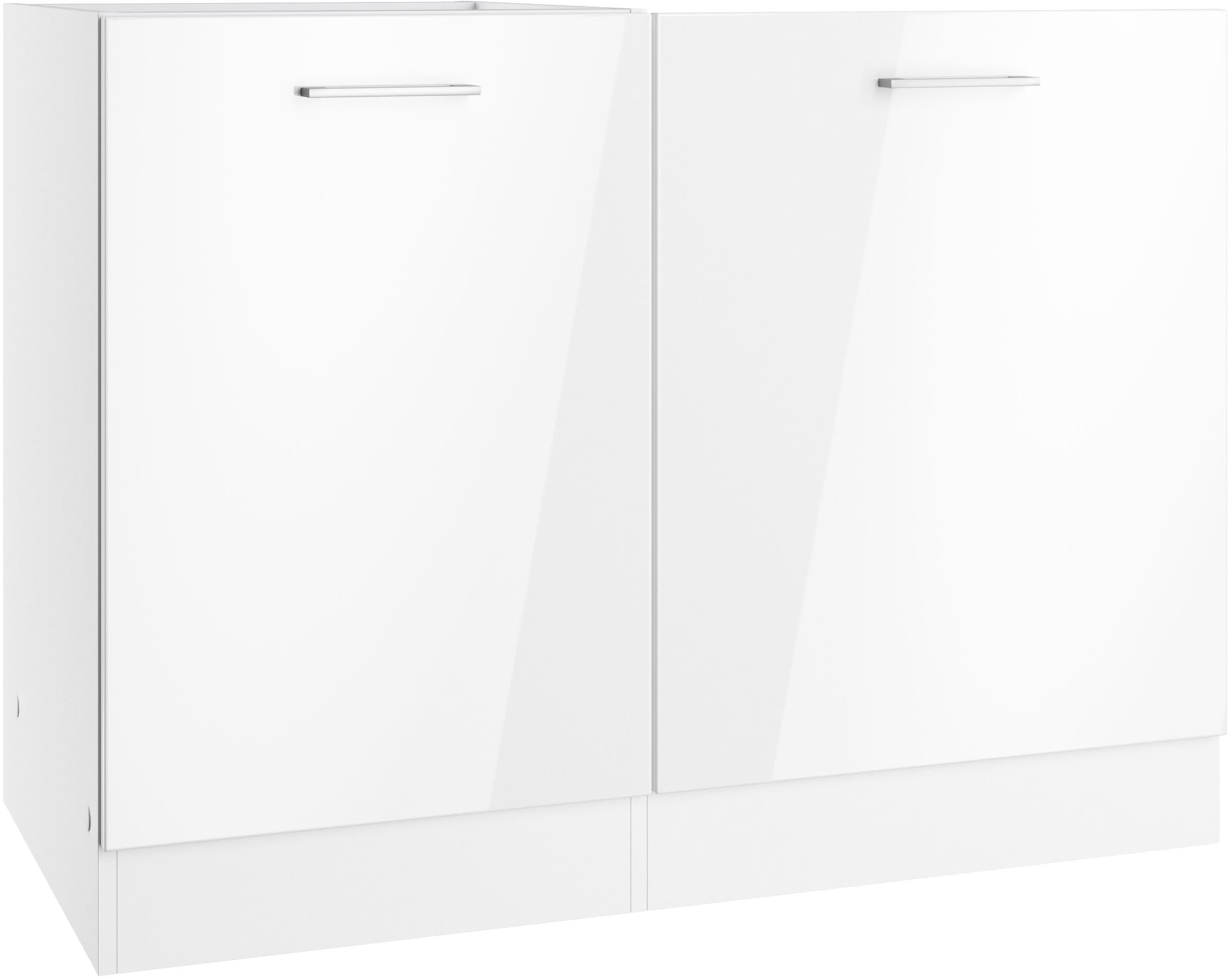 KOCHSTATION Spülenschrank »KS-Milan« Spülzentrum 110 cm, matte oder hochglä günstig online kaufen