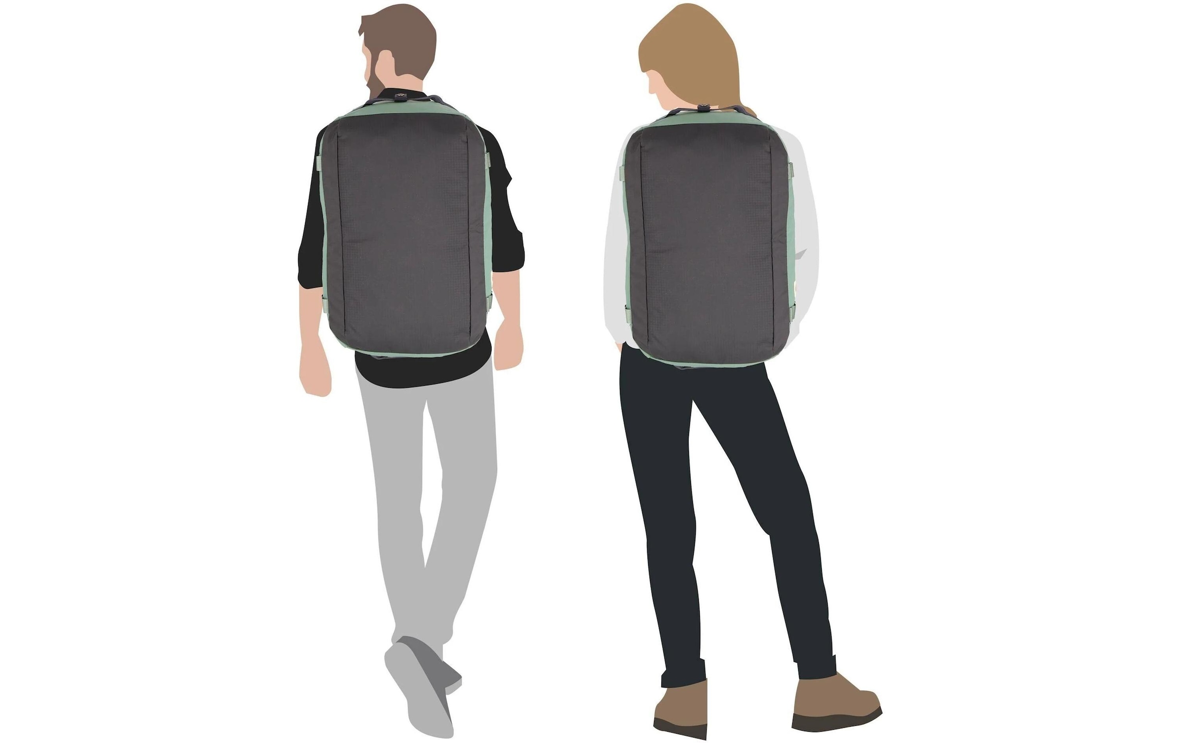 Fjällräven Rucksack »Duffle Bag High Coast Duffel 36 Patina Green«