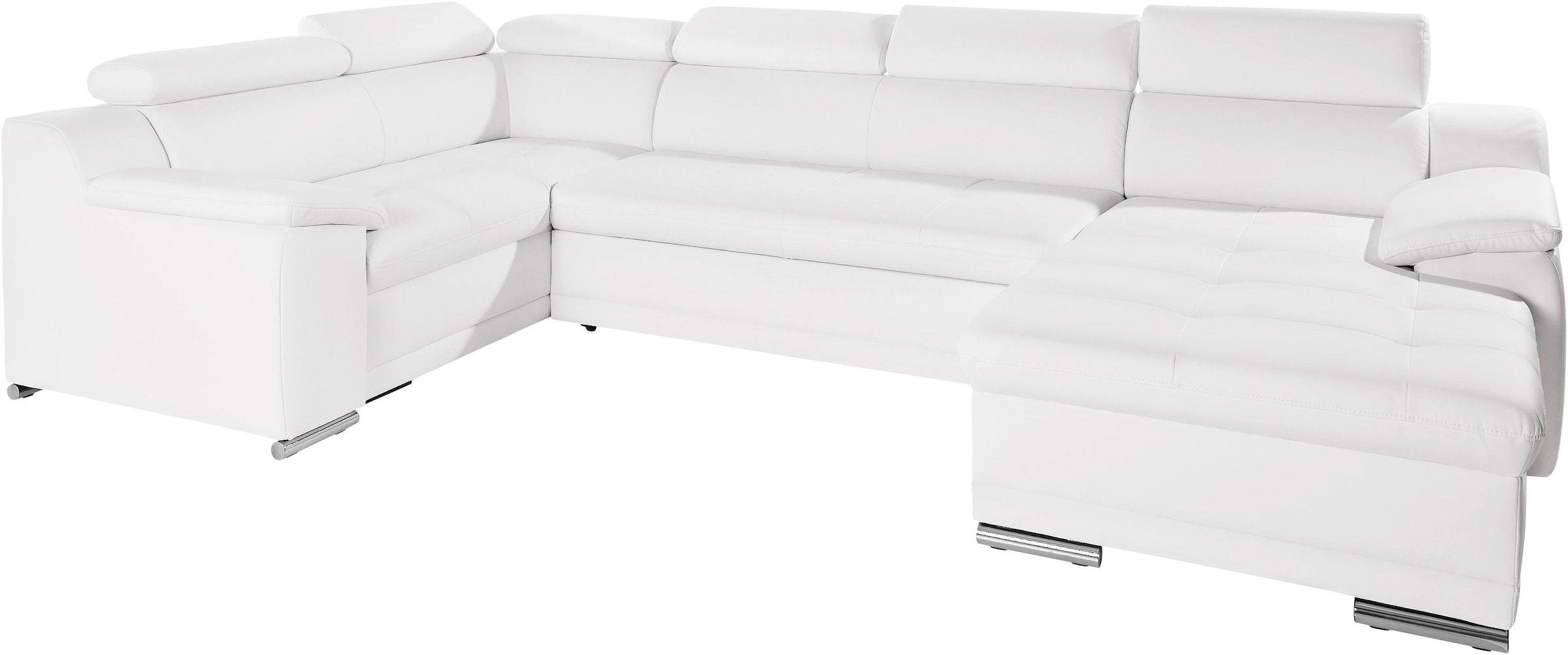 sit&more Wohnlandschaft »Top Andiamo U-Form«, mit Kopfteilverstellung, wahlweise mit Bettfunktion