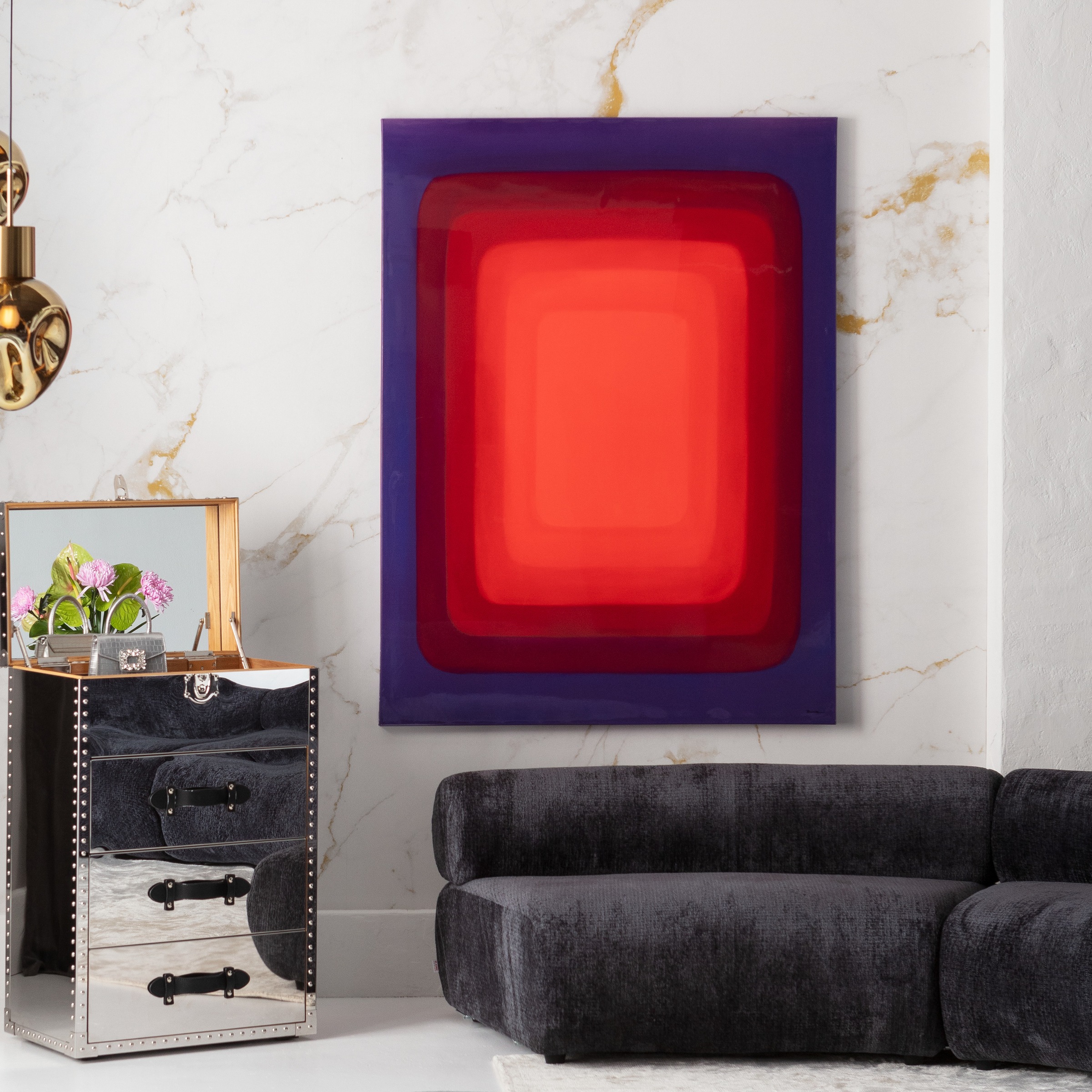 Kare Design Leinwandbild »Leinwandbild Tendency Blush« günstig online kaufen