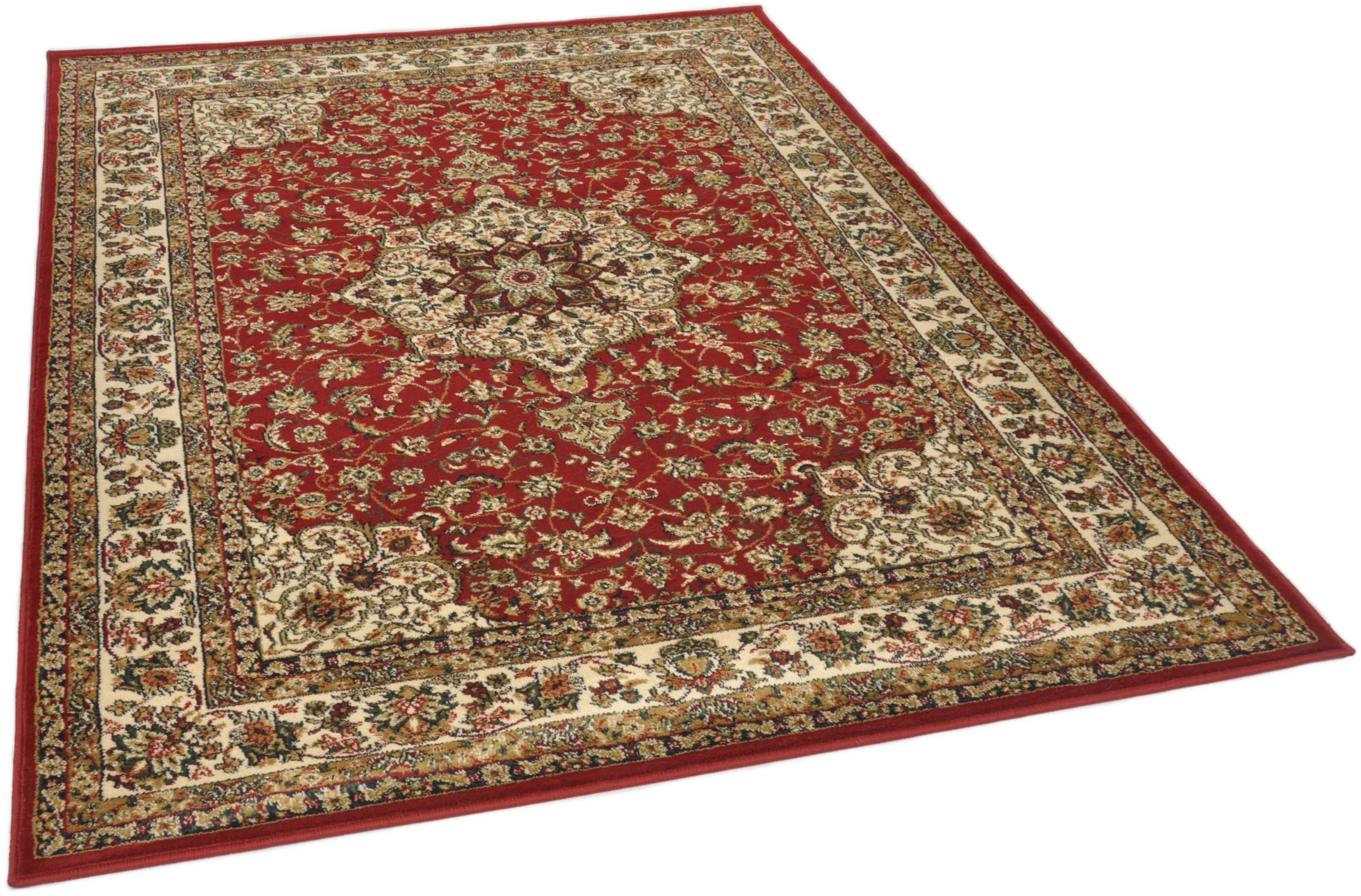 THEKO Teppich "Hamadan 359" rechteckig 10 mm Höhe Kurzflor, Orient-Optik, a günstig online kaufen