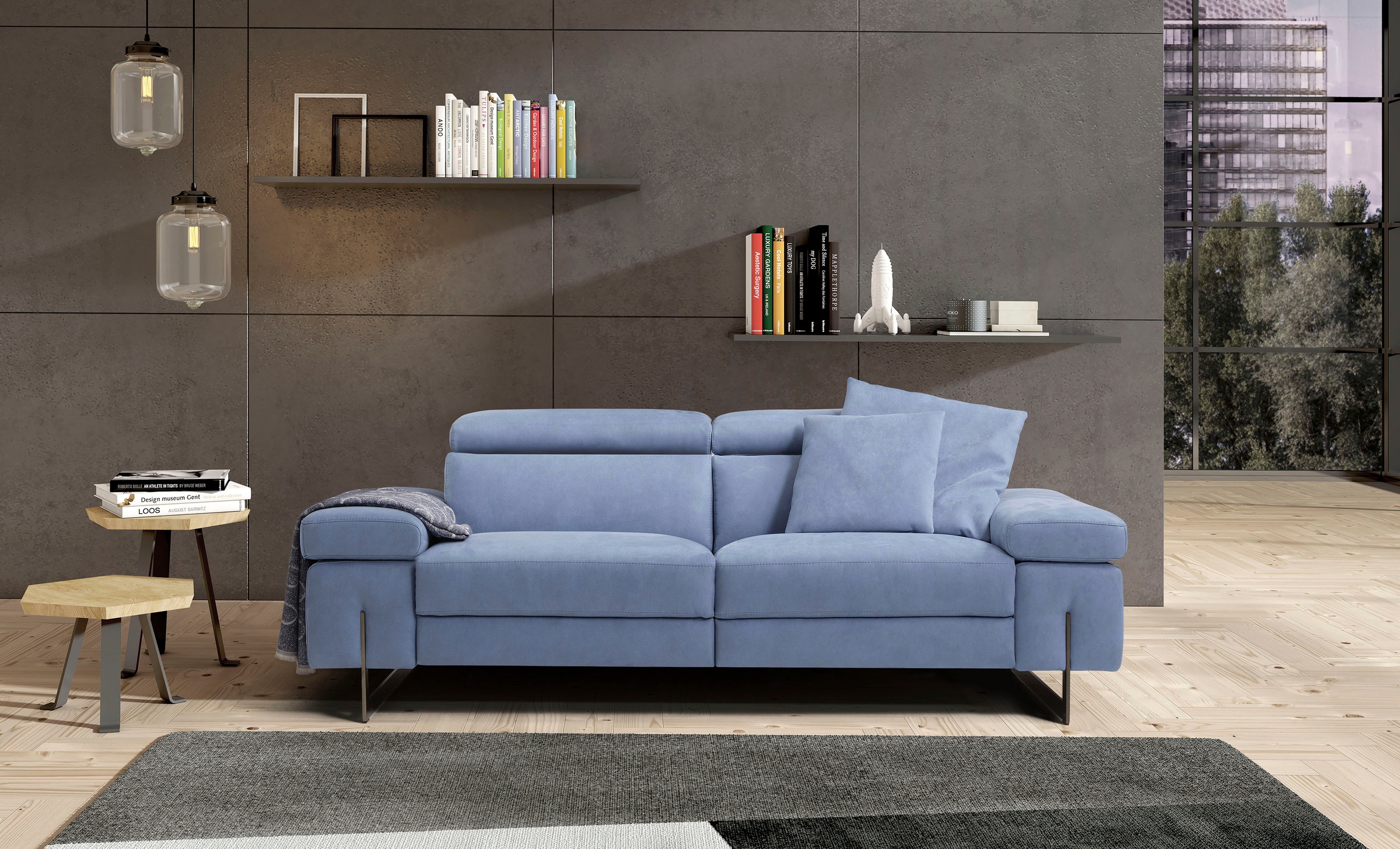 Egoitaliano 2,5-Sitzer »Candice, elegant und edel, hochwertiges Designsofa, günstig online kaufen