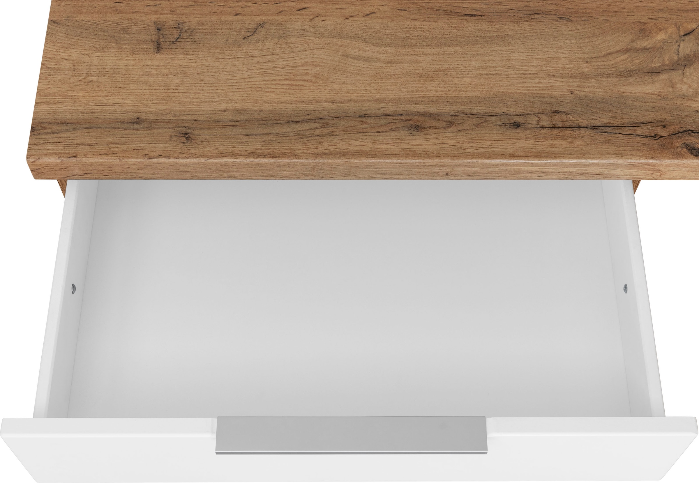 KOCHSTATION Winkelküche »KS-Luhe«, Stellbreite 240x270 cm, wahlweise mit oder ohne E-Geräten, MDF-Fronten
