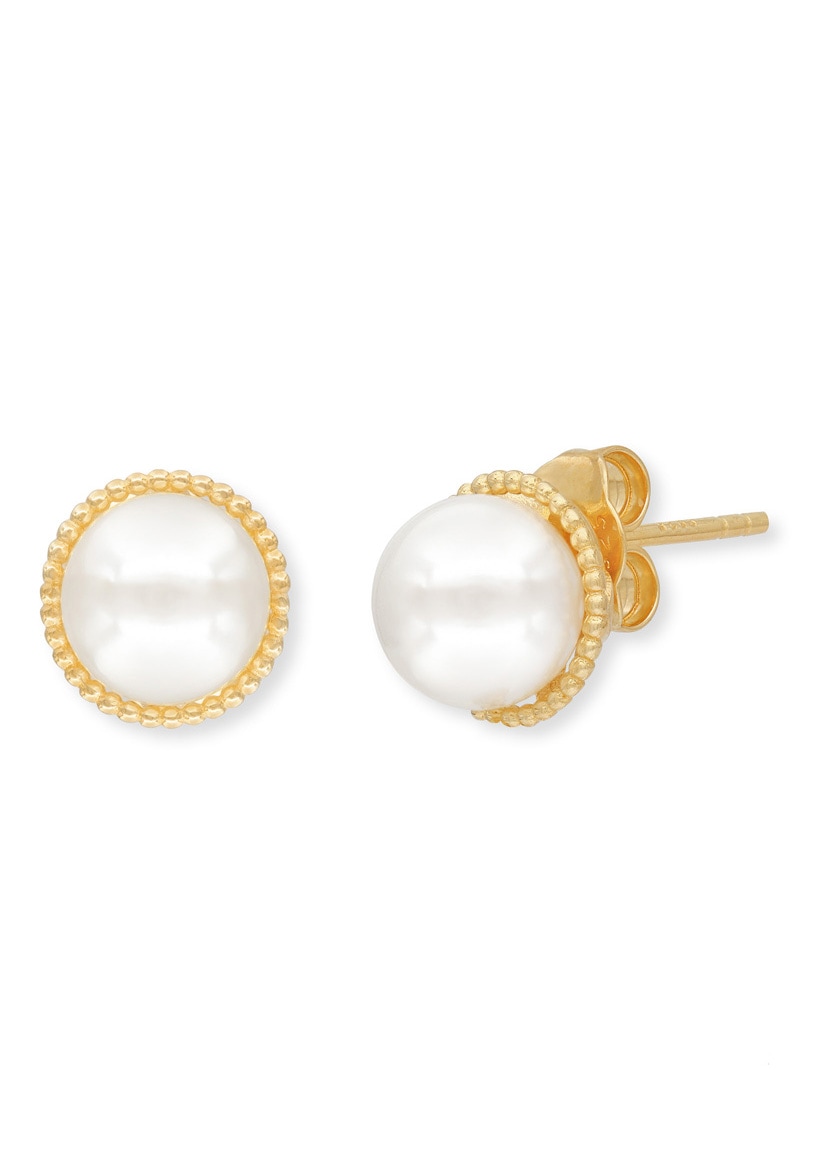 Engelsrufer Paar Ohrstecker »The glory of pearls, ERE-GLORY-ST, ERE-GLORY-STG«, mit Muschelkernperle