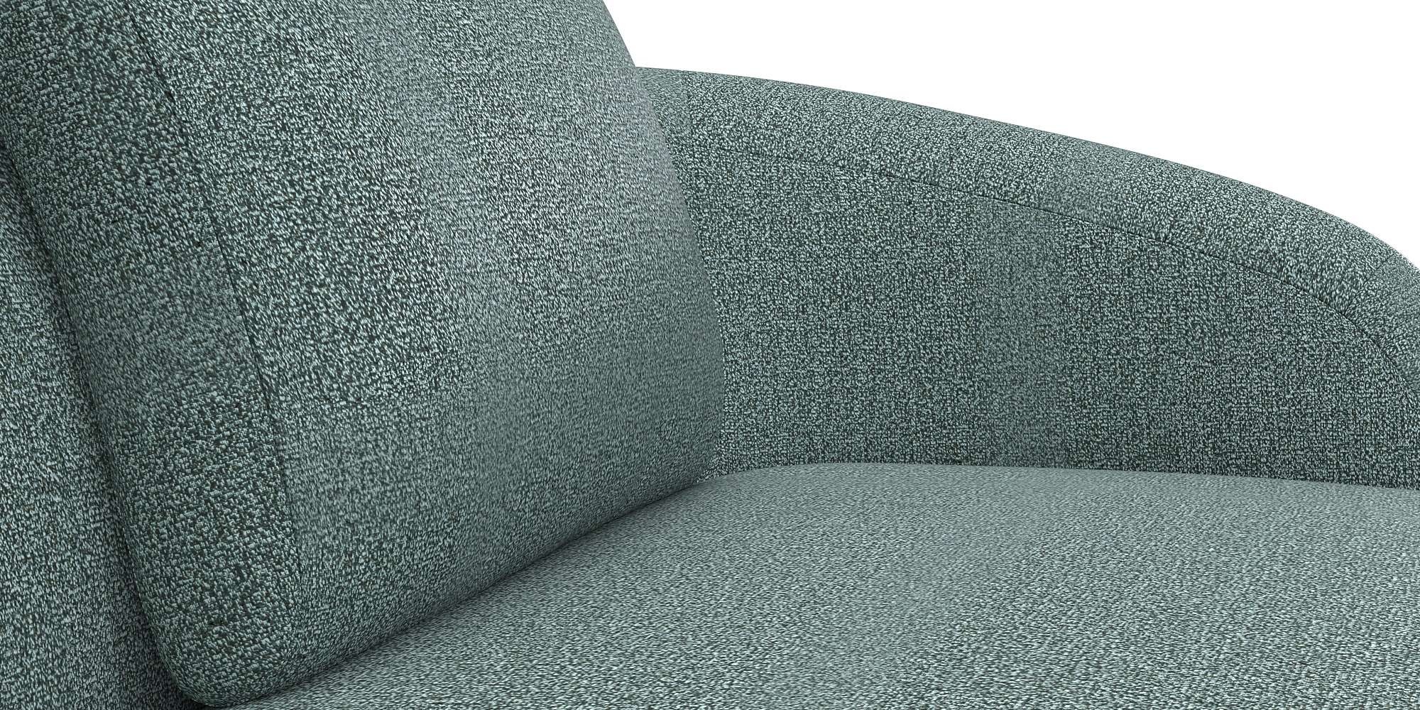 FLEXLUX Wohnlandschaft »Torino, rund, L-Form, Sofa-Ecke mit Recamiere, Longchair-Sofa«, Modernes, organisches Sofa-Design, Kaltschaum, Wellenunterfederung