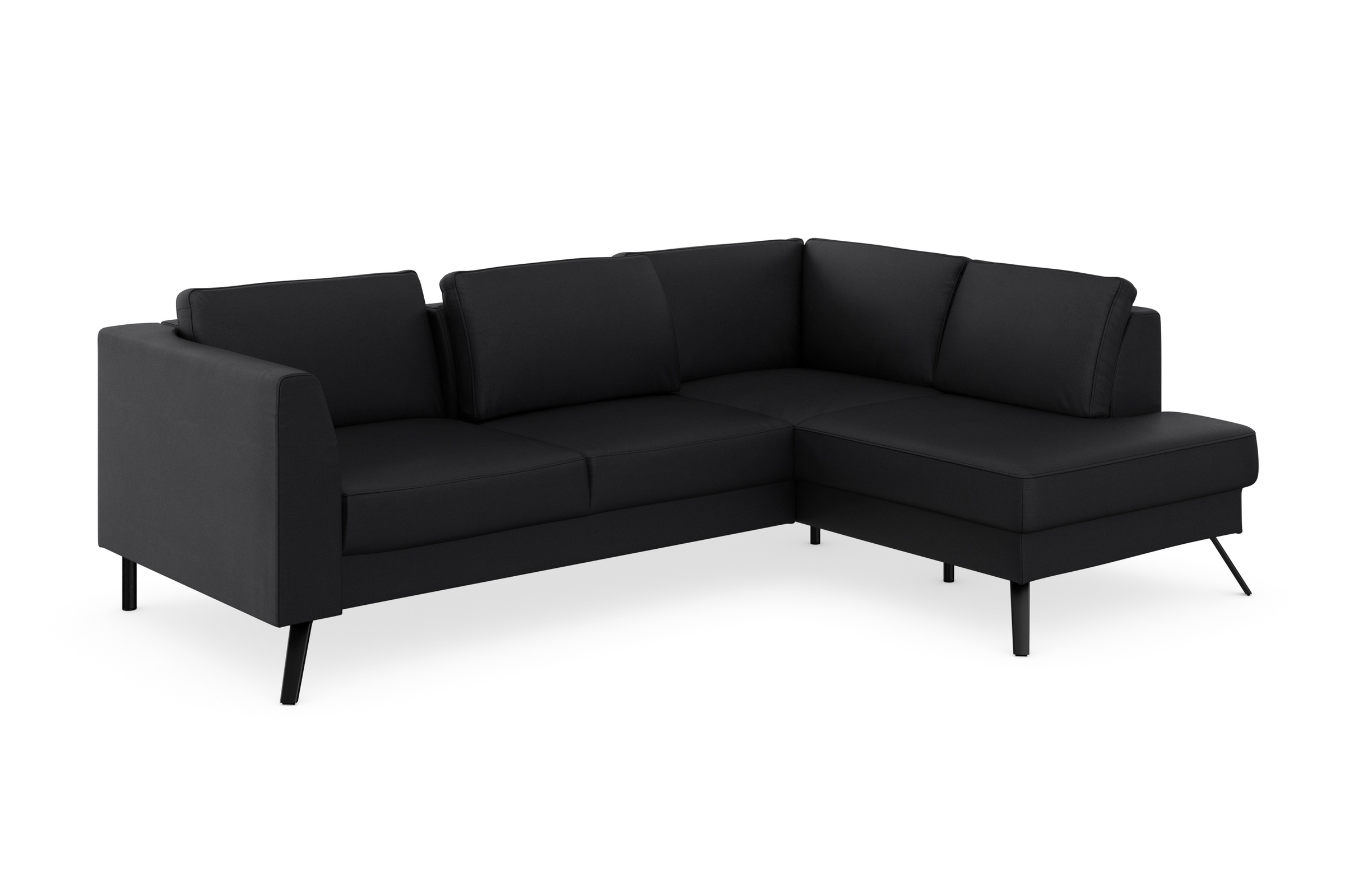 sit&more Ecksofa »Lindholm L-Form«, mit Sitztiefenverstellung und Federkern