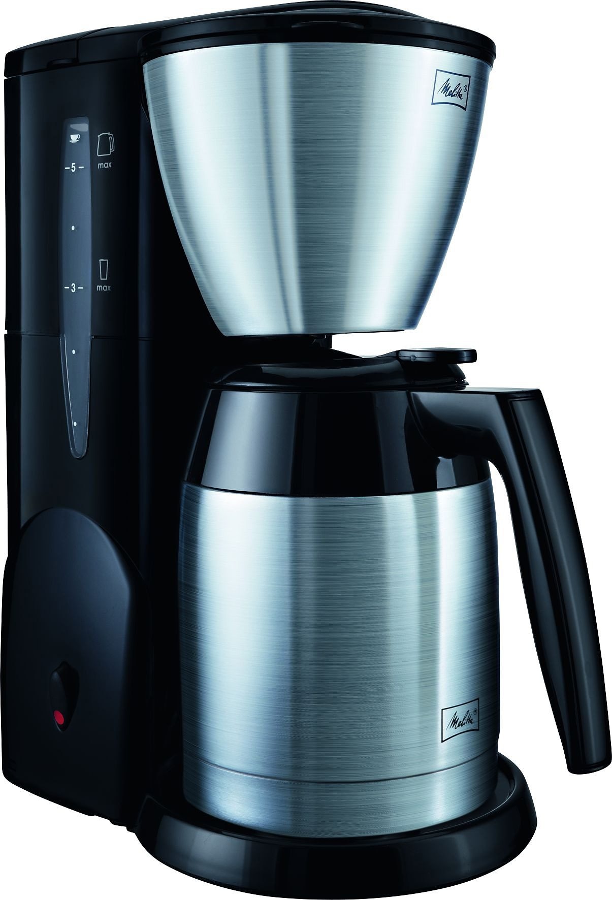 Melitta Filterkaffeemaschine »Melitta® Single5® Therm M728«, 0,62 l Kaffeekanne, Papierfilter, 1x2, mit Edelstahl-Thermobecher