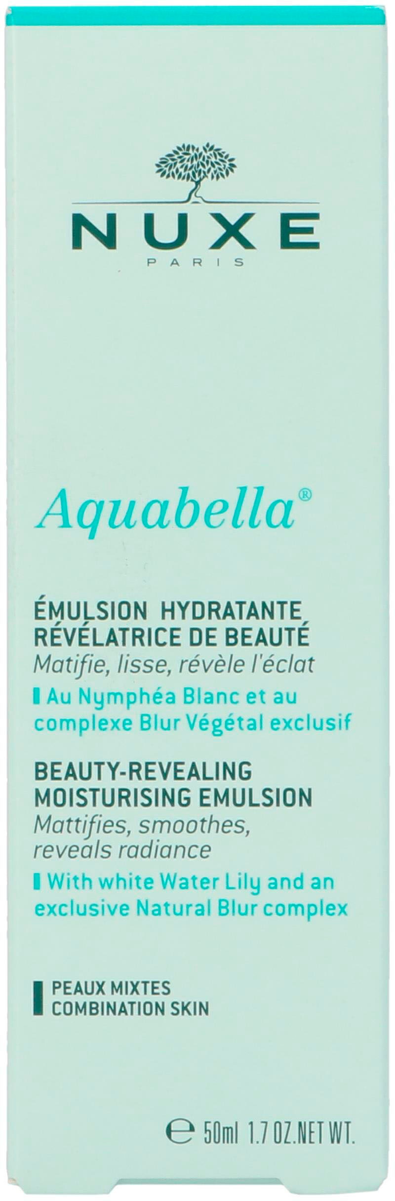 Revealing Emulsion« Nuxe »Aquabella Moisturizing Gesichtsserum Beauty