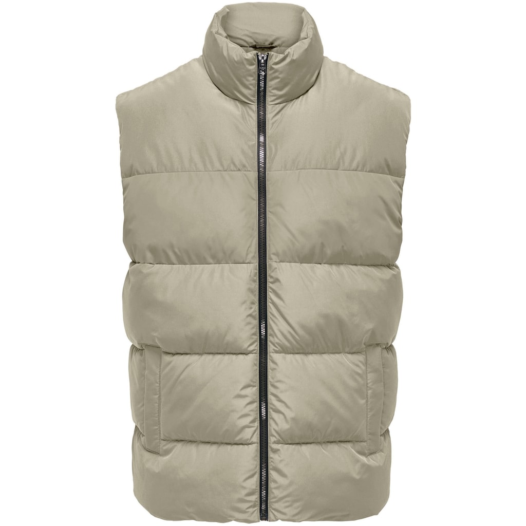 ONLY & SONS Steppweste »ONSMELVIN LIFE PUFFER VEST OTW VD«