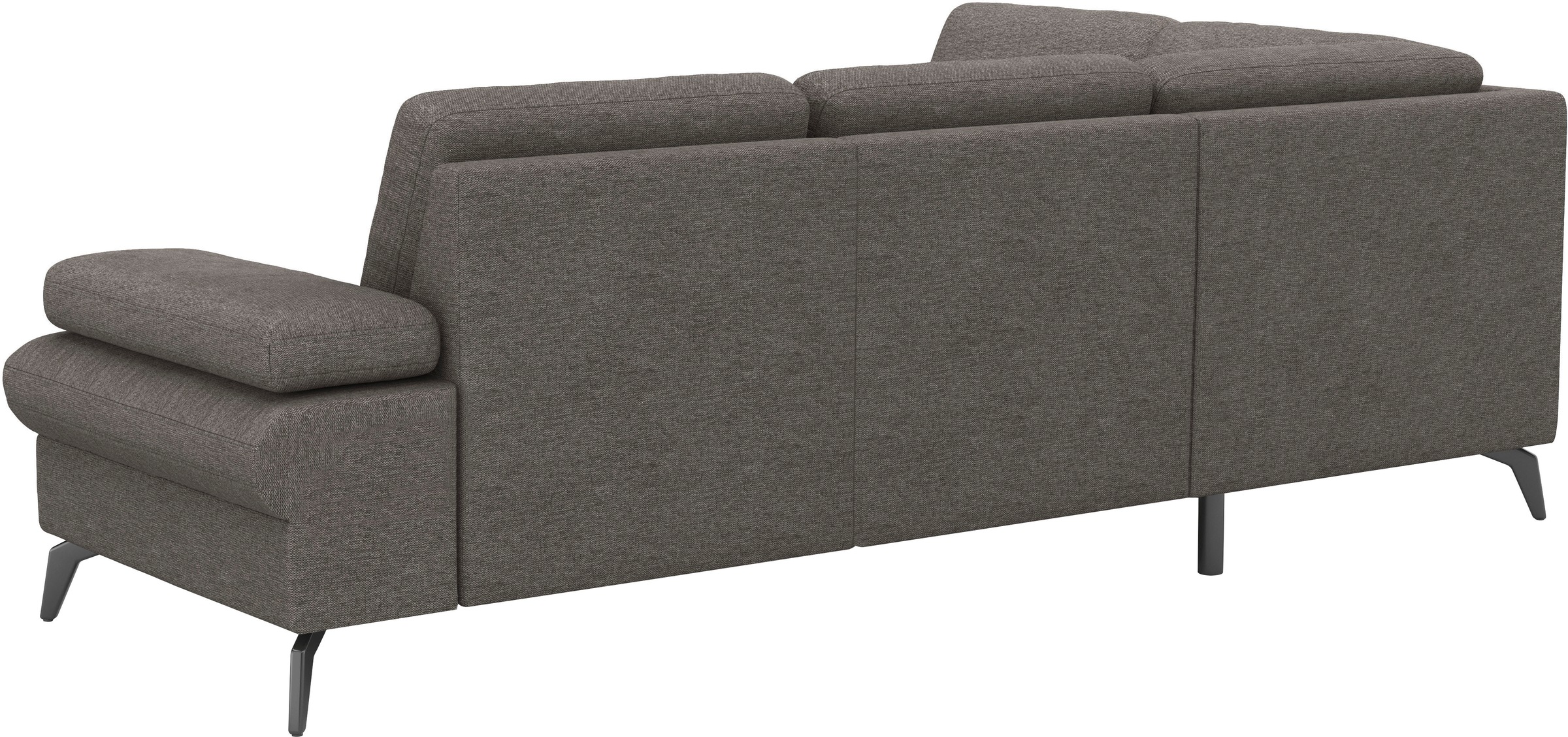 sit&more Ecksofa »Morris Jubi L-Form«, inkl. Armteilfunktion und 1 Zierkissen, wahlweise mit Bettfunktion