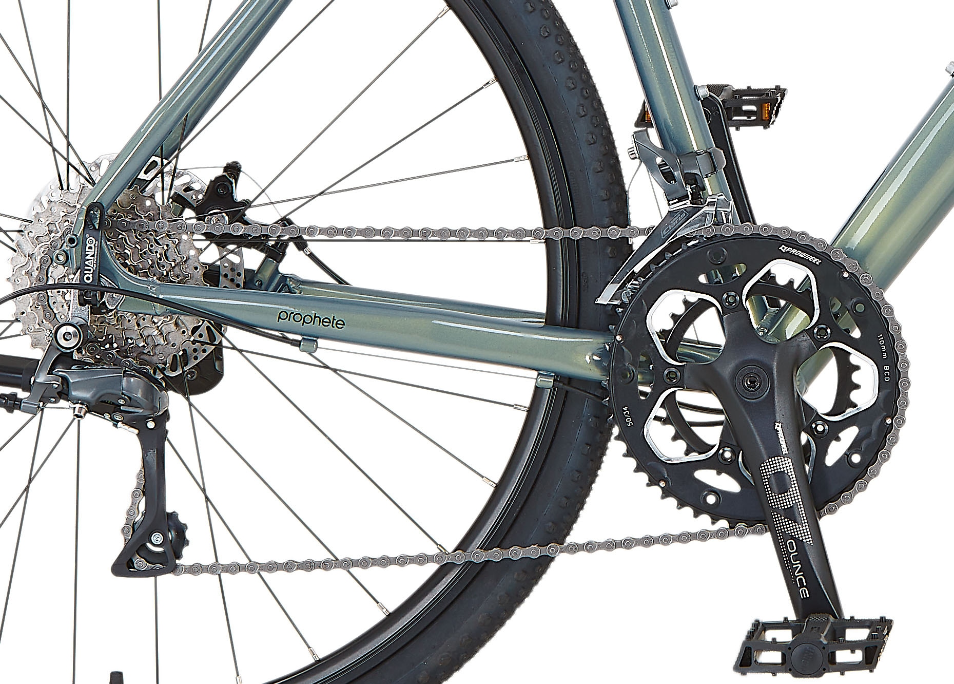 Prophete Gravelbike »Graveler«, 16 Gang, Shimano, Claris Schaltwerk, Kettenschaltung