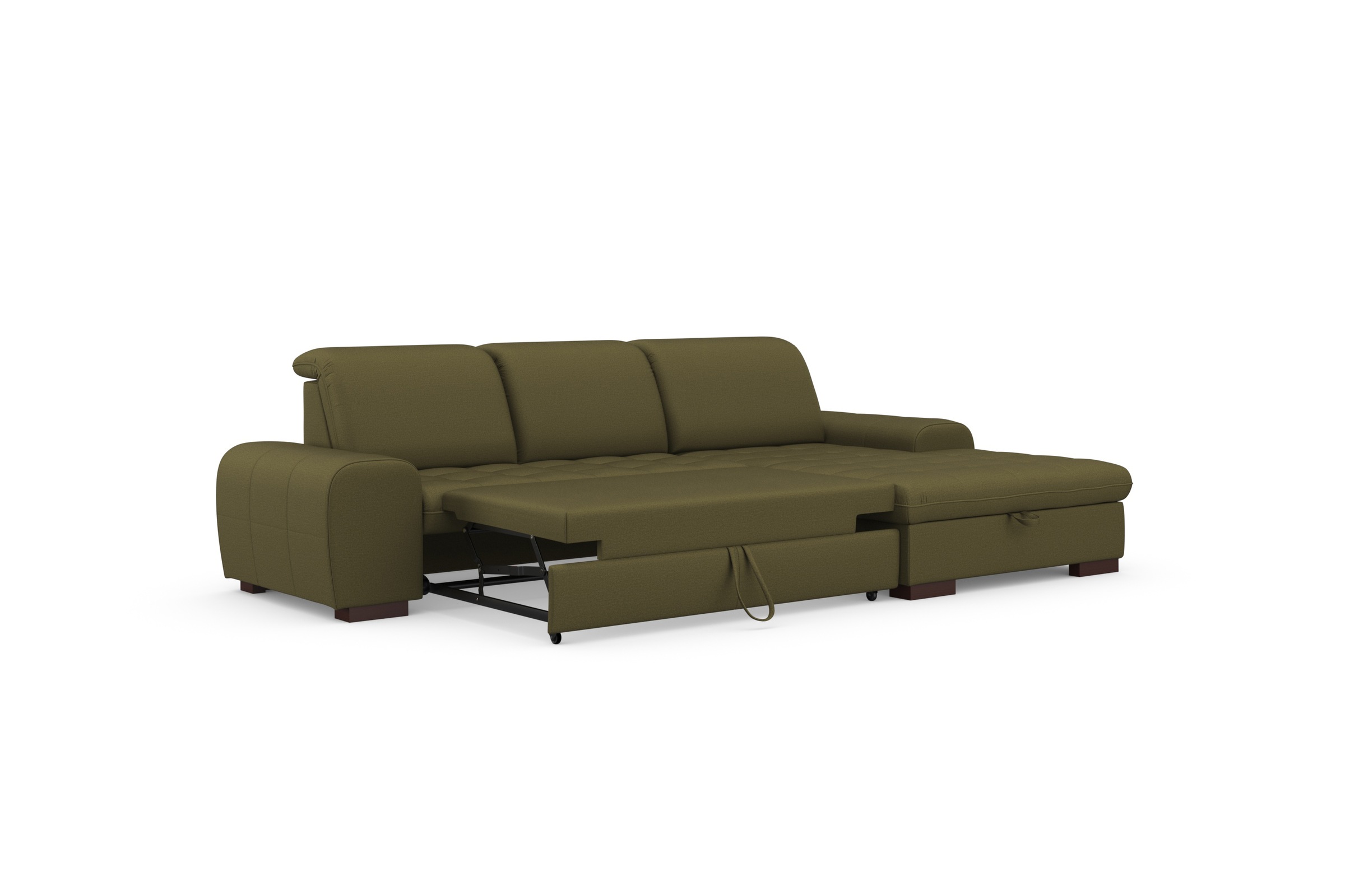 sit&more Ecksofa »Luxor L-Form«, wahlweise mit Bettfunktion, Bettkasten und Kopfteilverstellung