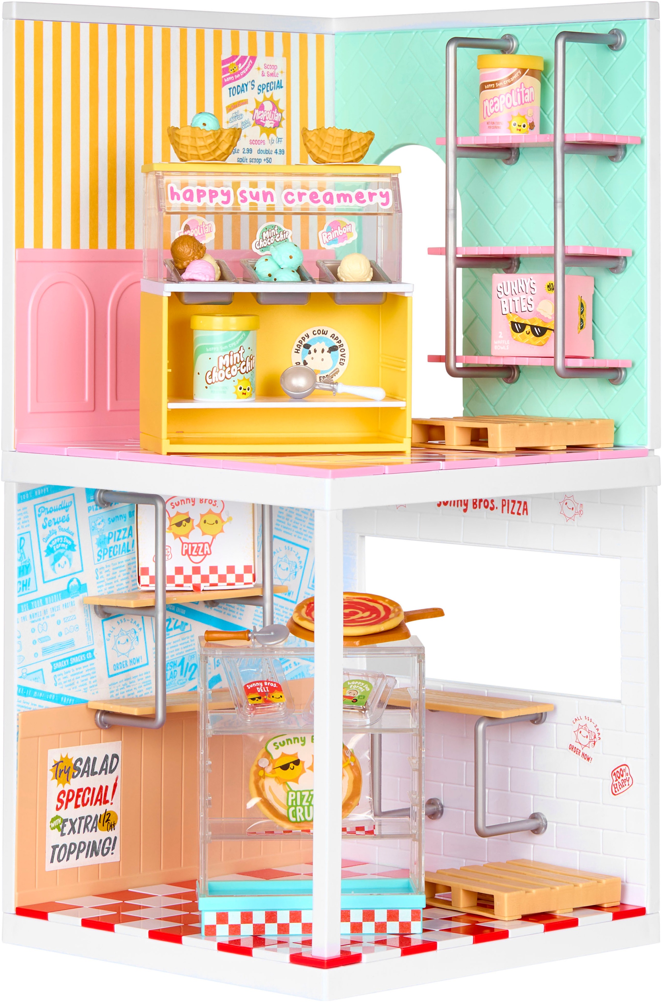 MGA ENTERTAINMENT Kreativset »MGA's Miniverse - Spaces Starter Pack- Ice Cream«