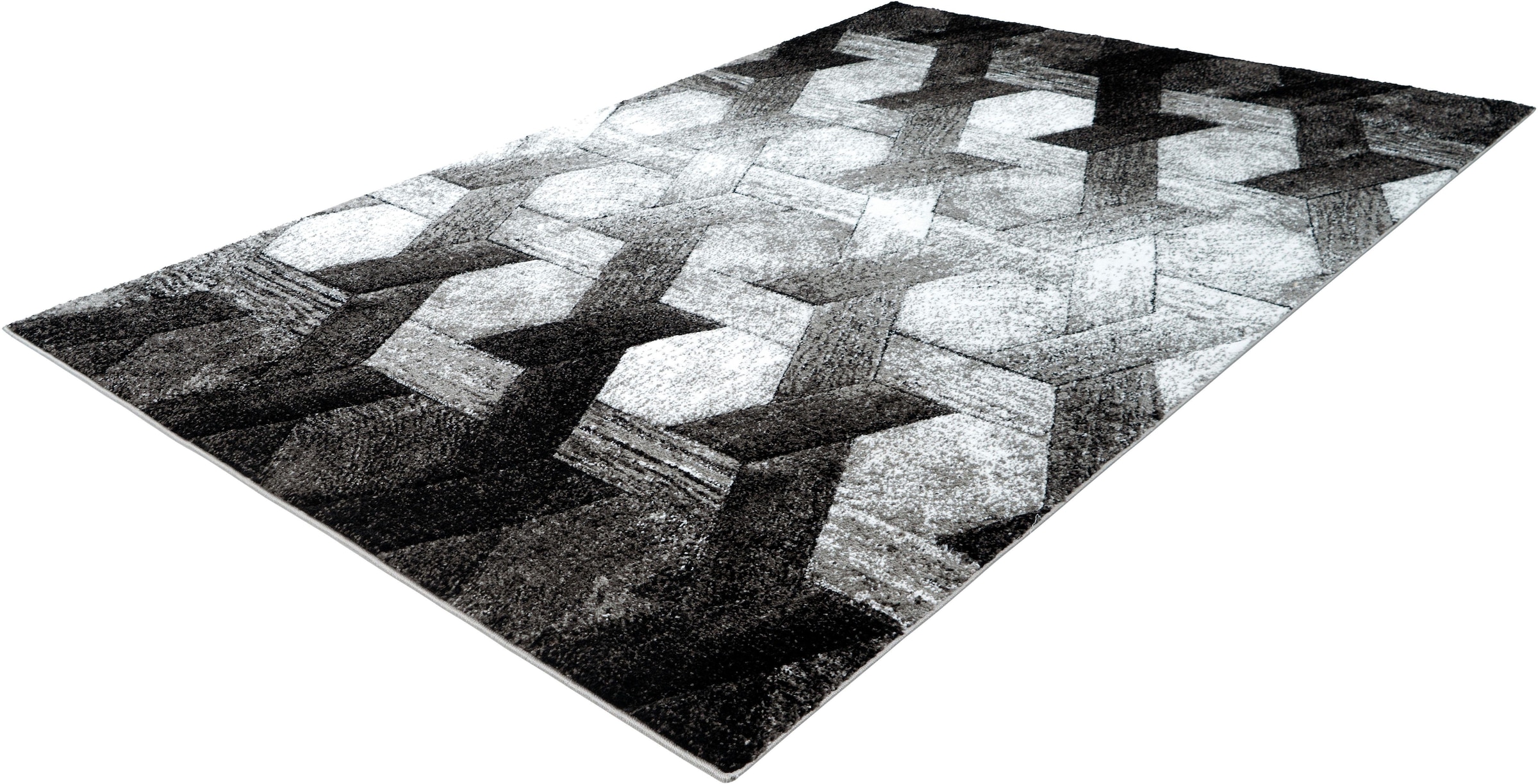 calo-deluxe Teppich »Astro 301«, rechteckig, 14 mm Höhe, Kurzflor, Wohnzimmer
