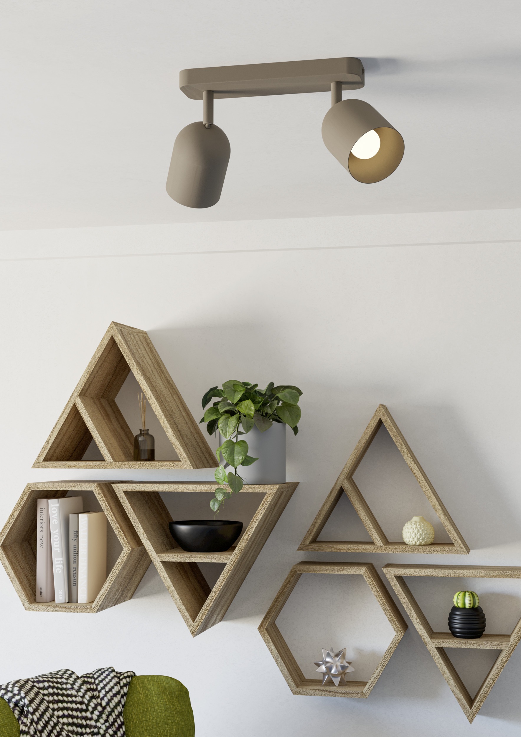 EGLO Deckenspot »TILSTON Spotlampe - Stahl - E14 - 2X40W - IP20« E14 1 Stk. günstig online kaufen