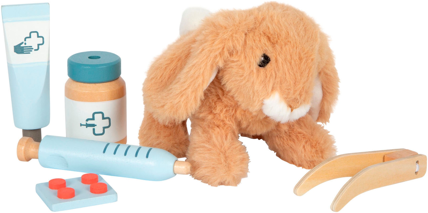 Small Foot Spielzeug-Arztkoffer »Tierarzt-Tasche mit Hase«