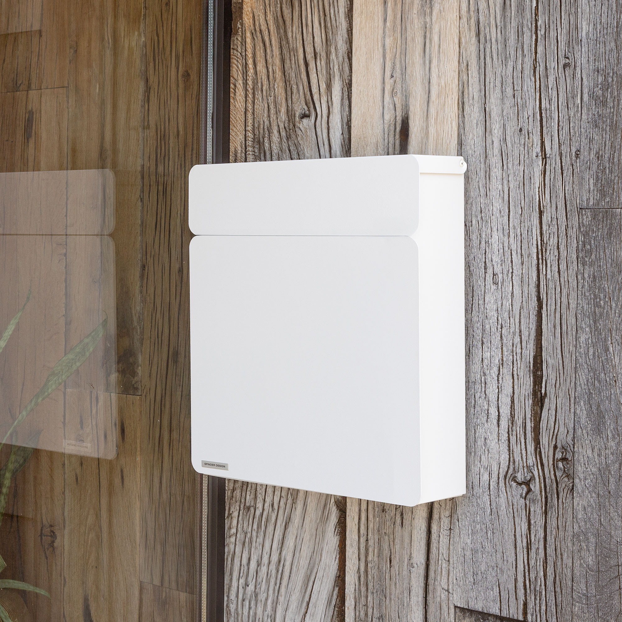 Spinder Design Briefkasten »INBOX« 1 Stk. tlg. Moderner, wetterfester Briefkasten aus pulverbeschichtetem Stahl