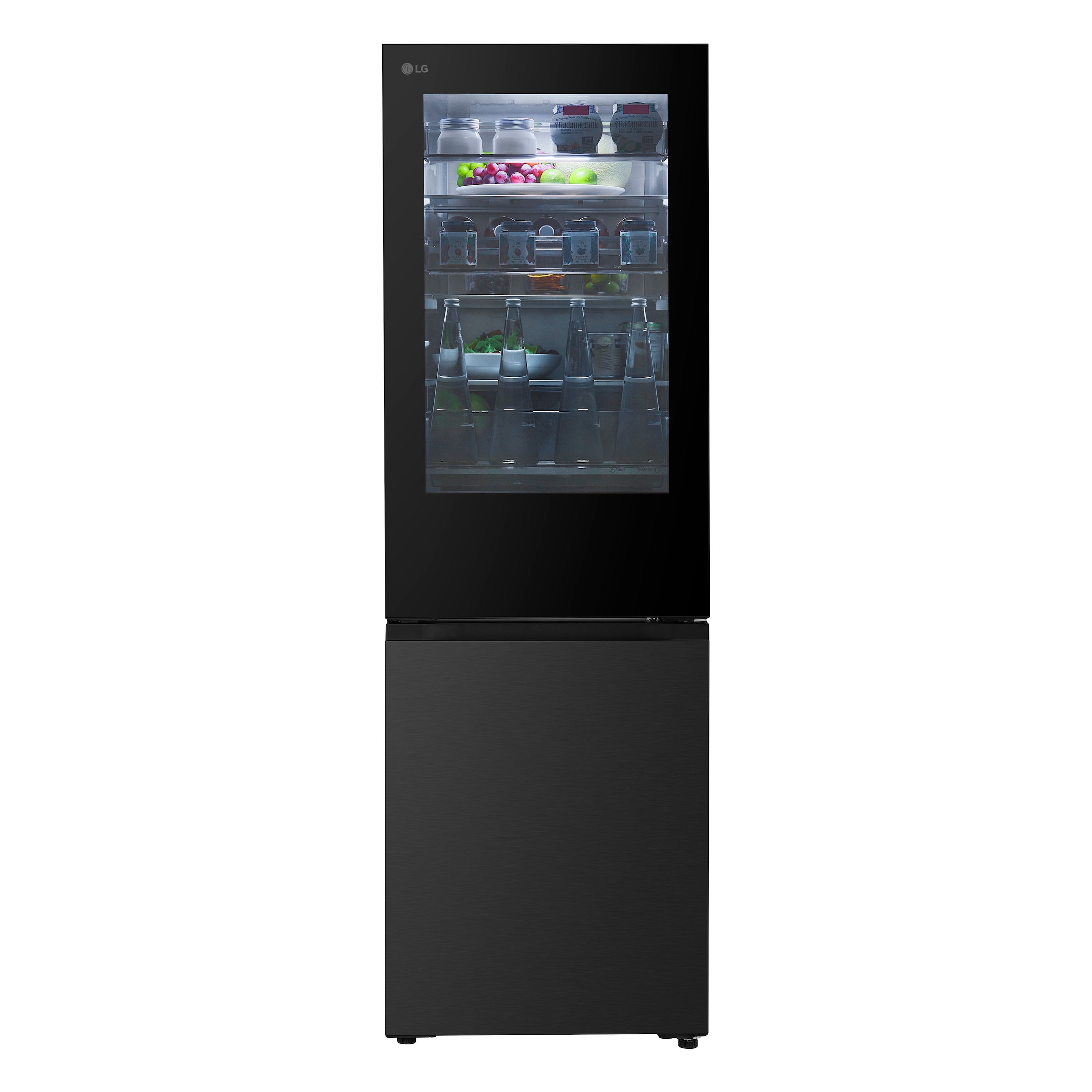 LG Kühl-/Gefrierkombination Serie 5 »GBGS514CEV« 186 cm hoch 59,7 cm breit InstaView, FRESHConverter+, Total No Frost, Zero Clearance+, ThinQ