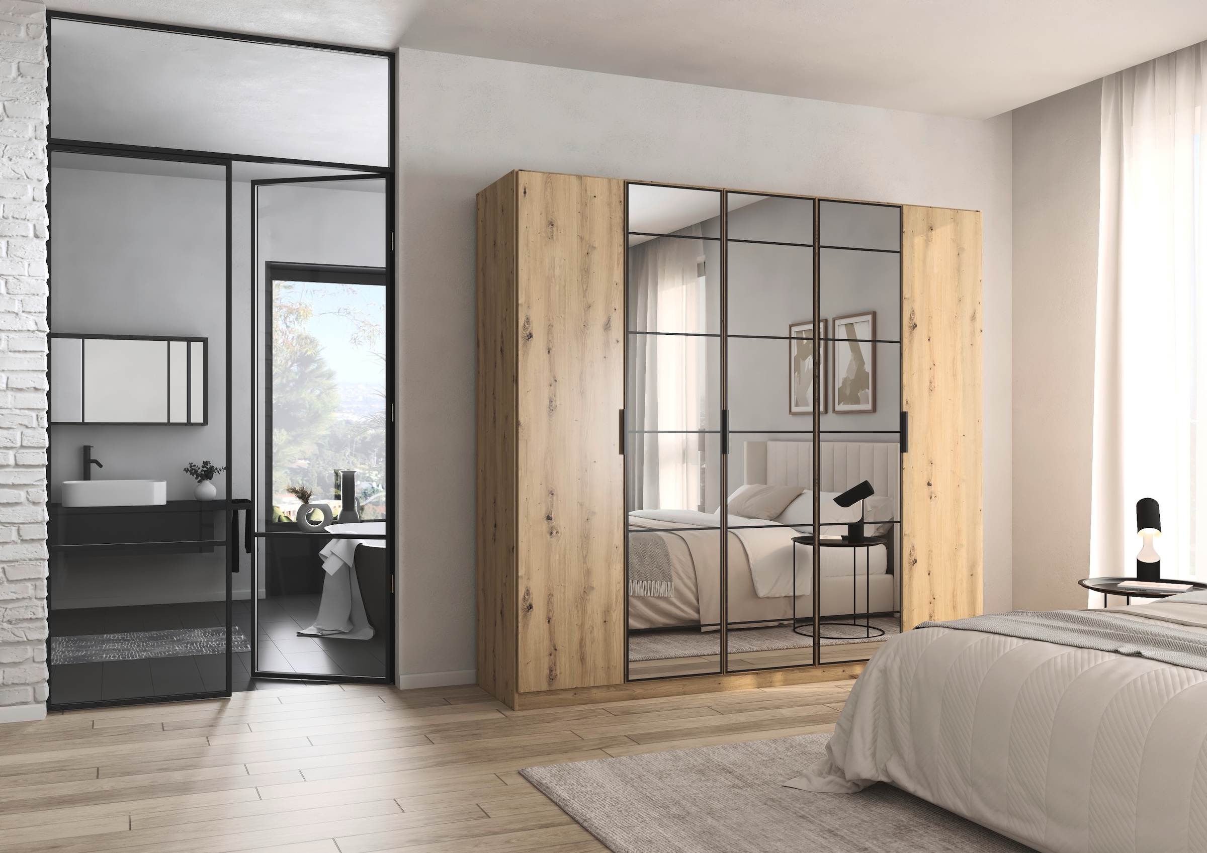 rauch Drehtürenschrank »Kleiderschrank Schrank Garderobe Schlafzimmerschran günstig online kaufen