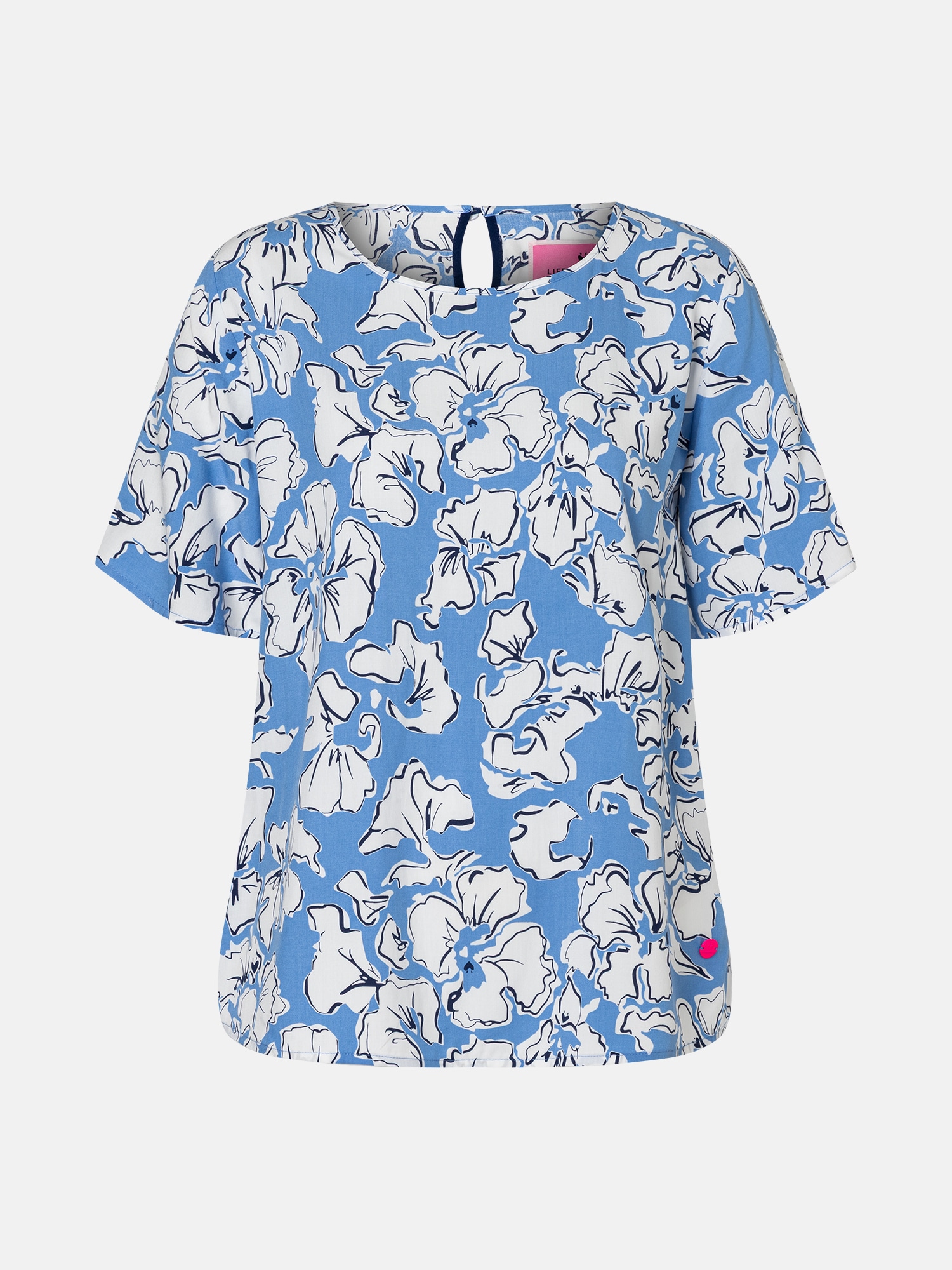 Lieblingsstück Shirtbluse »ReneeL« mit Allover-Print, Rundhalsform