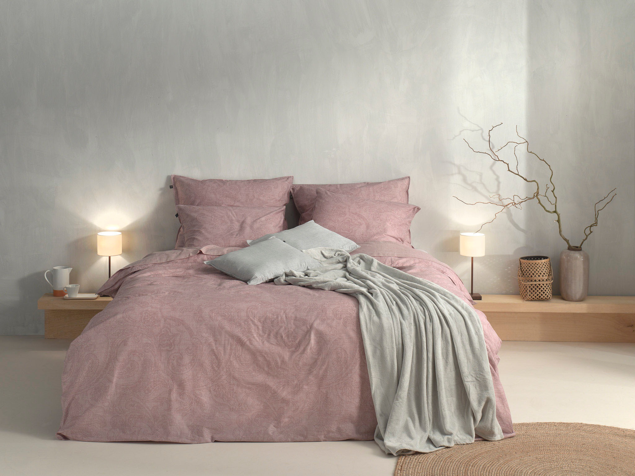 ZO HOME Bettwäsche »Paisley-di-Lino« 2 Stk. tlg. Bettwäsche aus 100% Baumwo günstig online kaufen