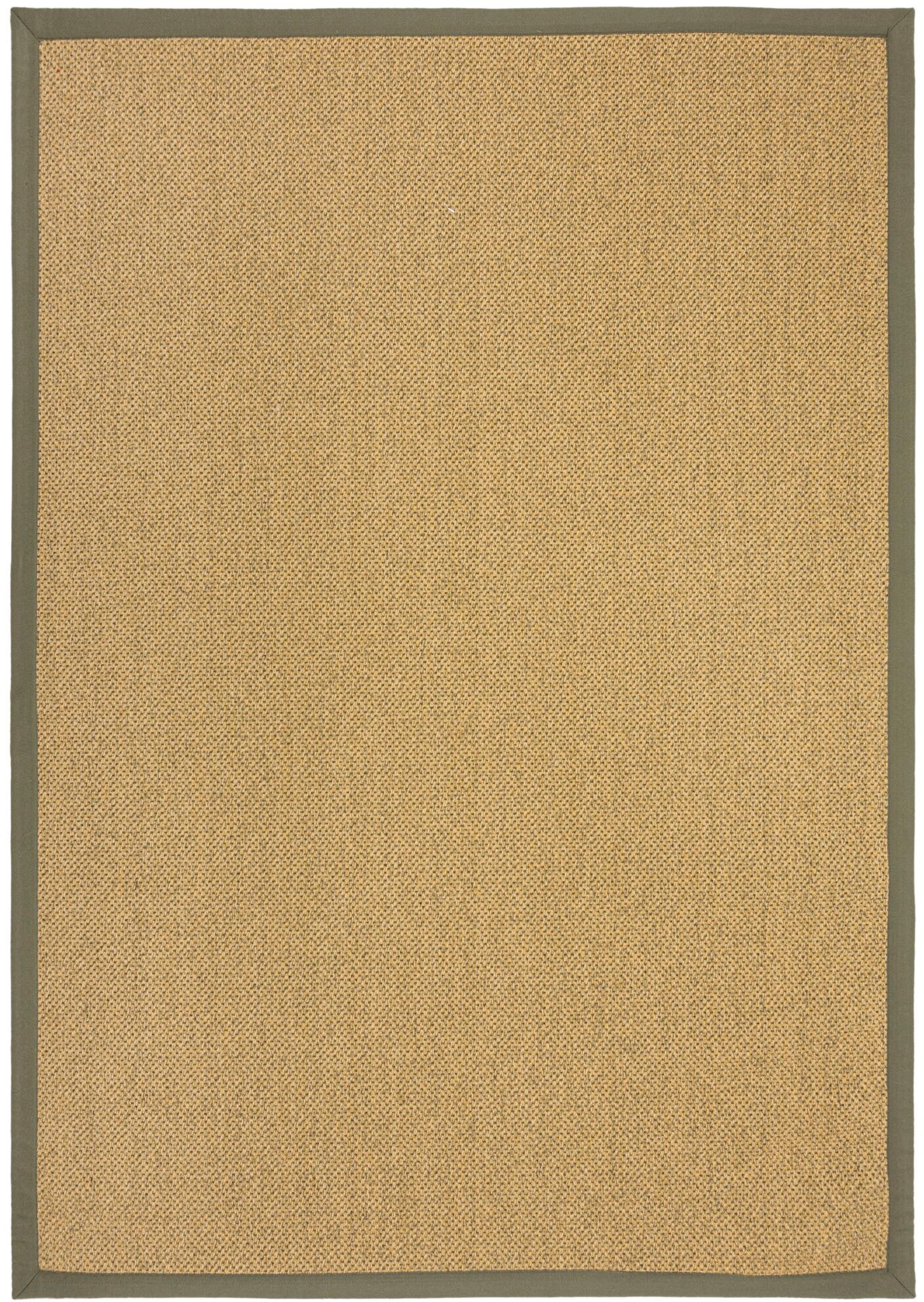FLAIR RUGS Teppich »Sisal Look«, rechteckig, 6 mm Höhe, Sisal Look Border I günstig online kaufen