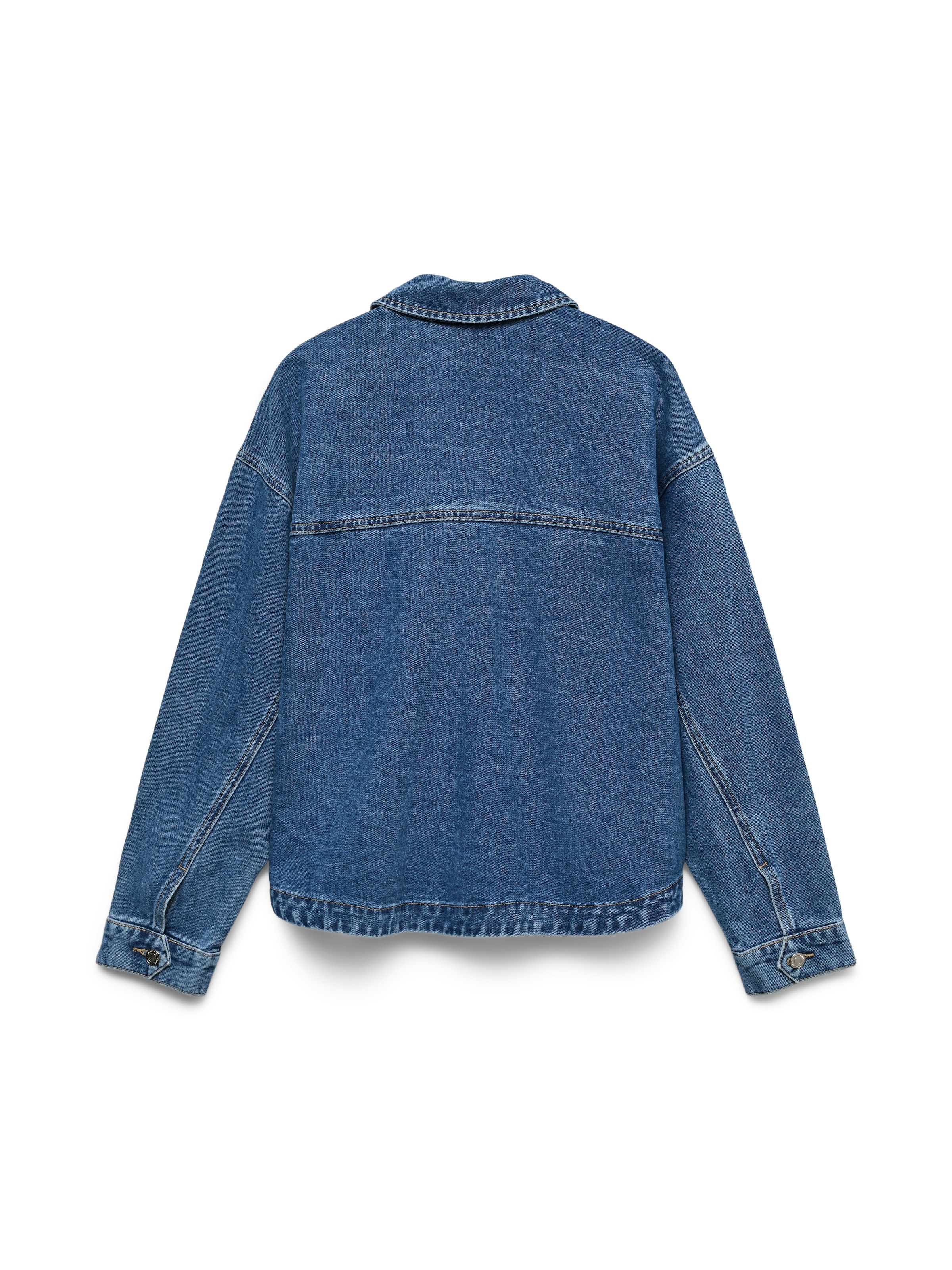 Vero Moda Jeansjacke »VMJAMIE LS DENIM SHACKET MIX NOOS« Baumwollmischung