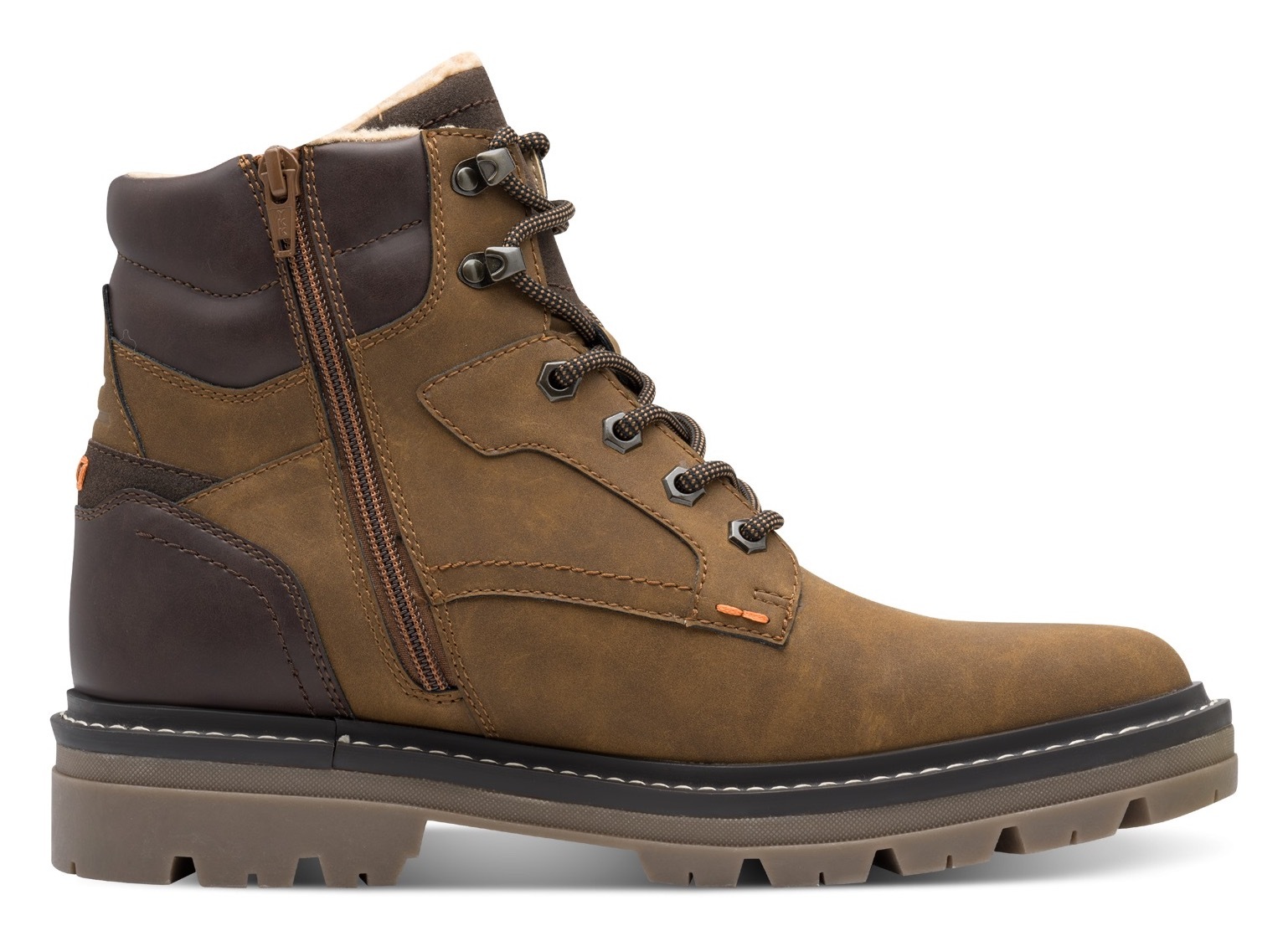 MARCO TOZZI Winterboots  , Blockabsatz, Outdoorschuh, Schnürboots mit Tex-Ausstattung