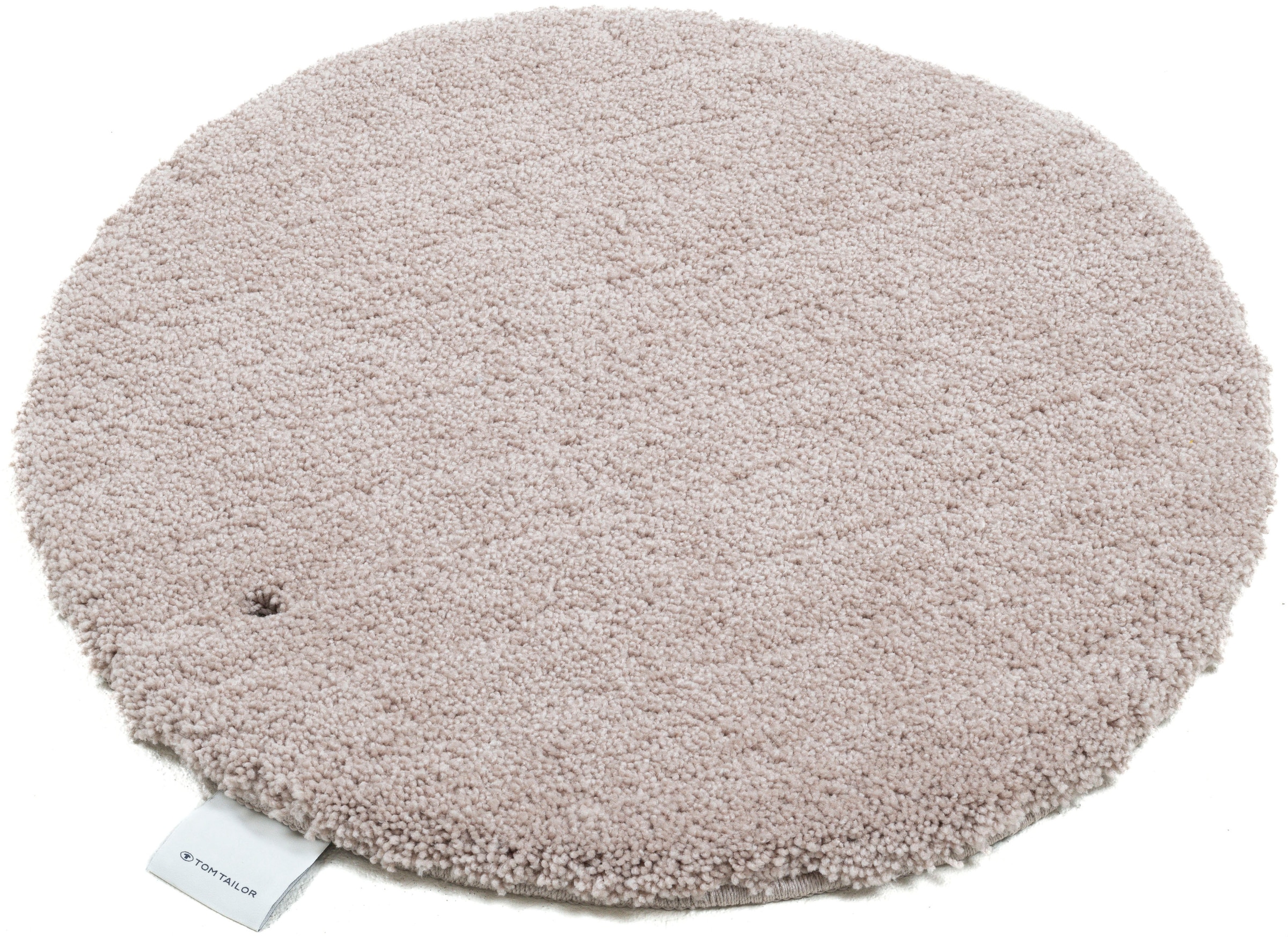 TOM TAILOR HOME Badematte »Cozy Bath UNI«, rutschhemmend beschichtet, fußbodenheizungsgeeignet, Badteppich, Uni Farben, rechteckig, rund und oval erhältlich