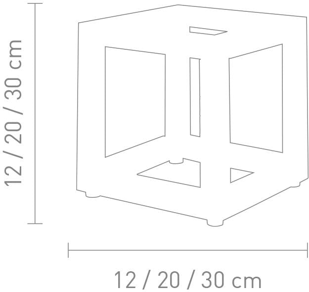 SOMPEX LED Tischleuchte »Delux«, 1 flammig, Leuchtmittel LED-Modul | LED fest integriert