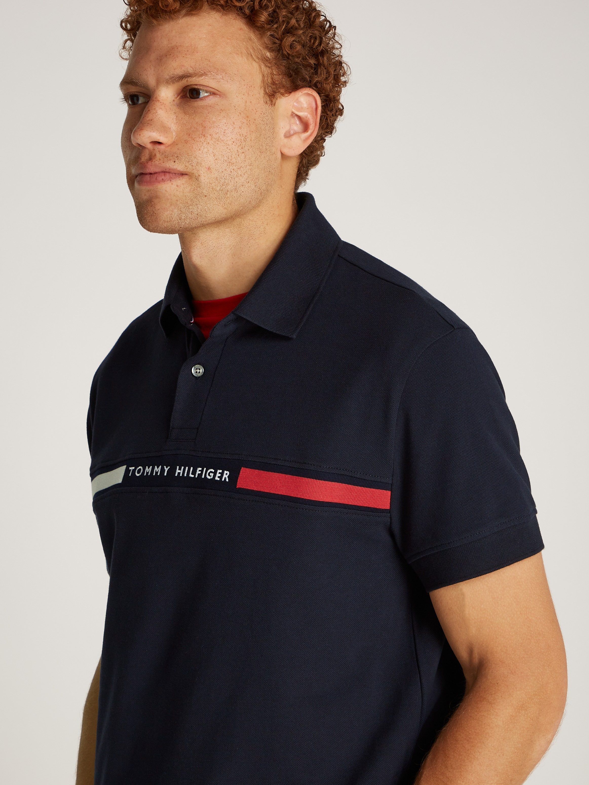Tommy Hilfiger Poloshirt »HILFIGER CHEST INSERT REG POLO«