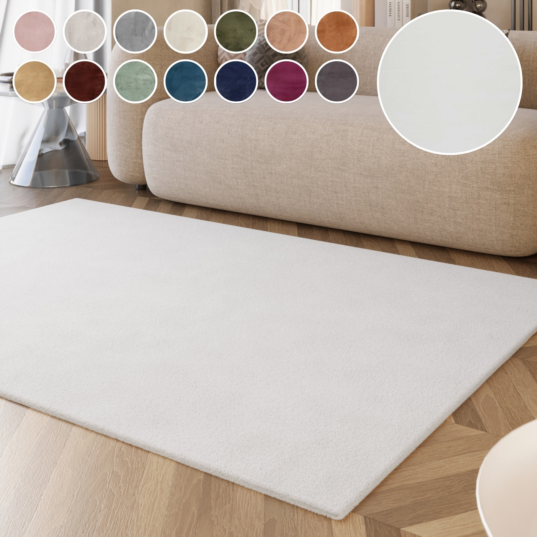 Esprit Hochflor-Teppich »Alice ESP-4377, Kunstfell«, rechteckig, 25 mm Höhe günstig online kaufen